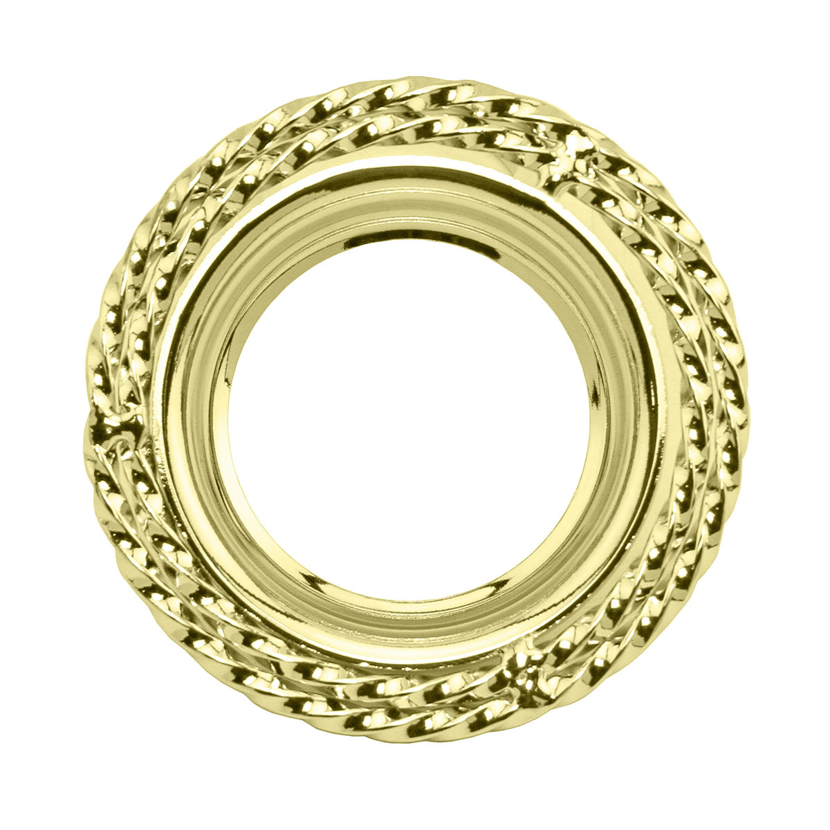 Lowrider Double Square Twisted Bottom Bracket Cup 51mm Gold.