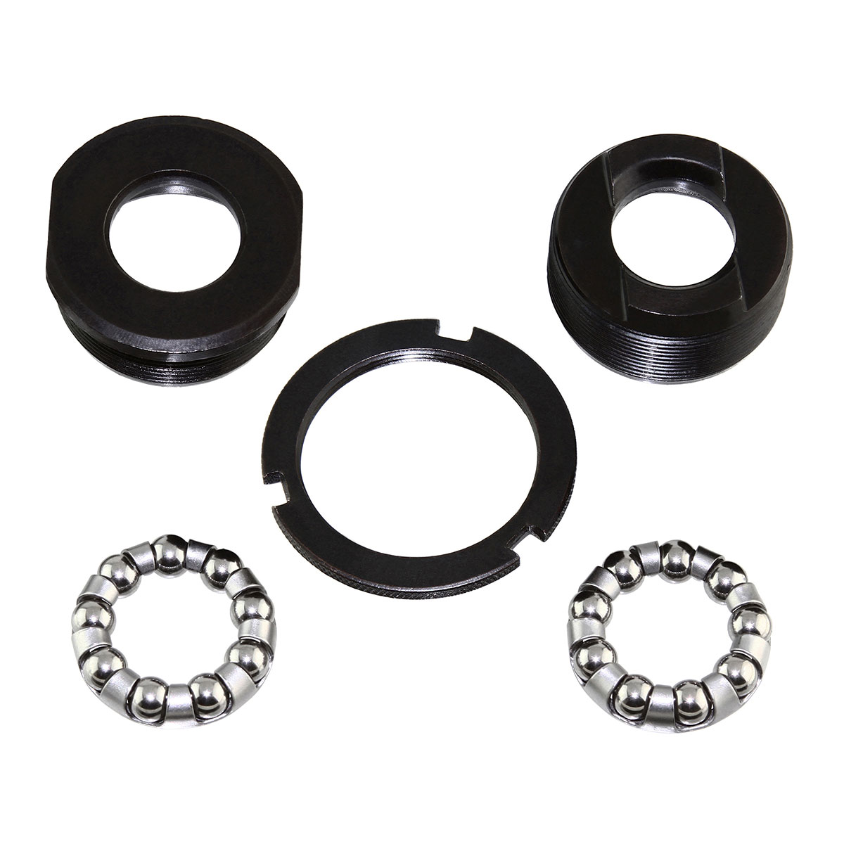 Bottom Bracket Set 3/Piece Crank 1.37x24tpi Black.