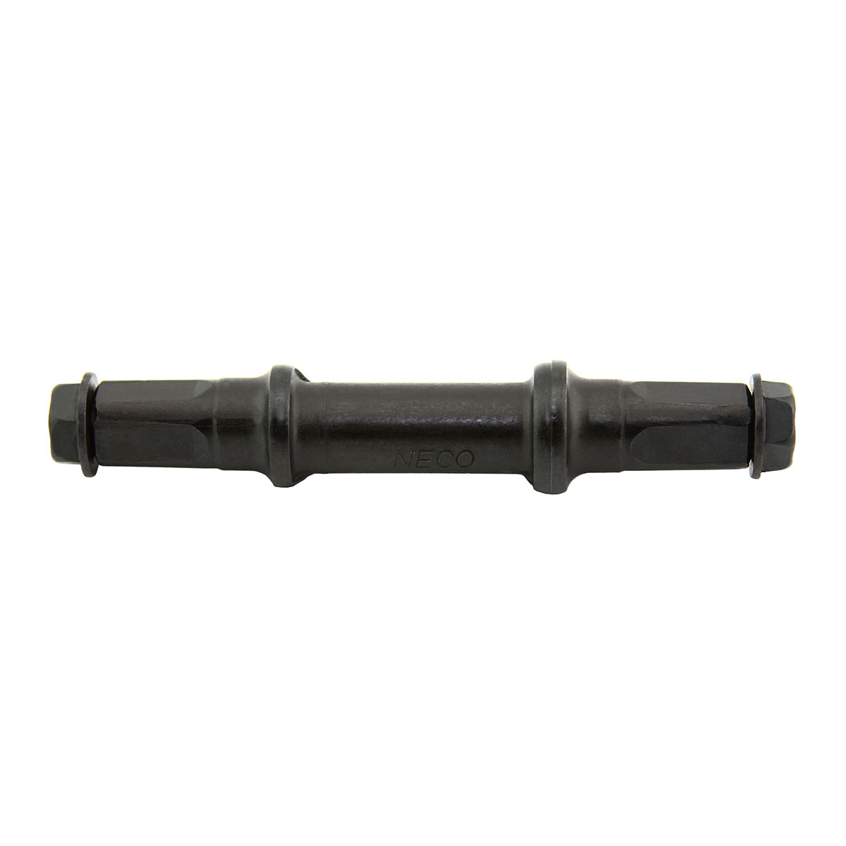 Cotterless B.B Axle Square Bolt Style 116mm Black.