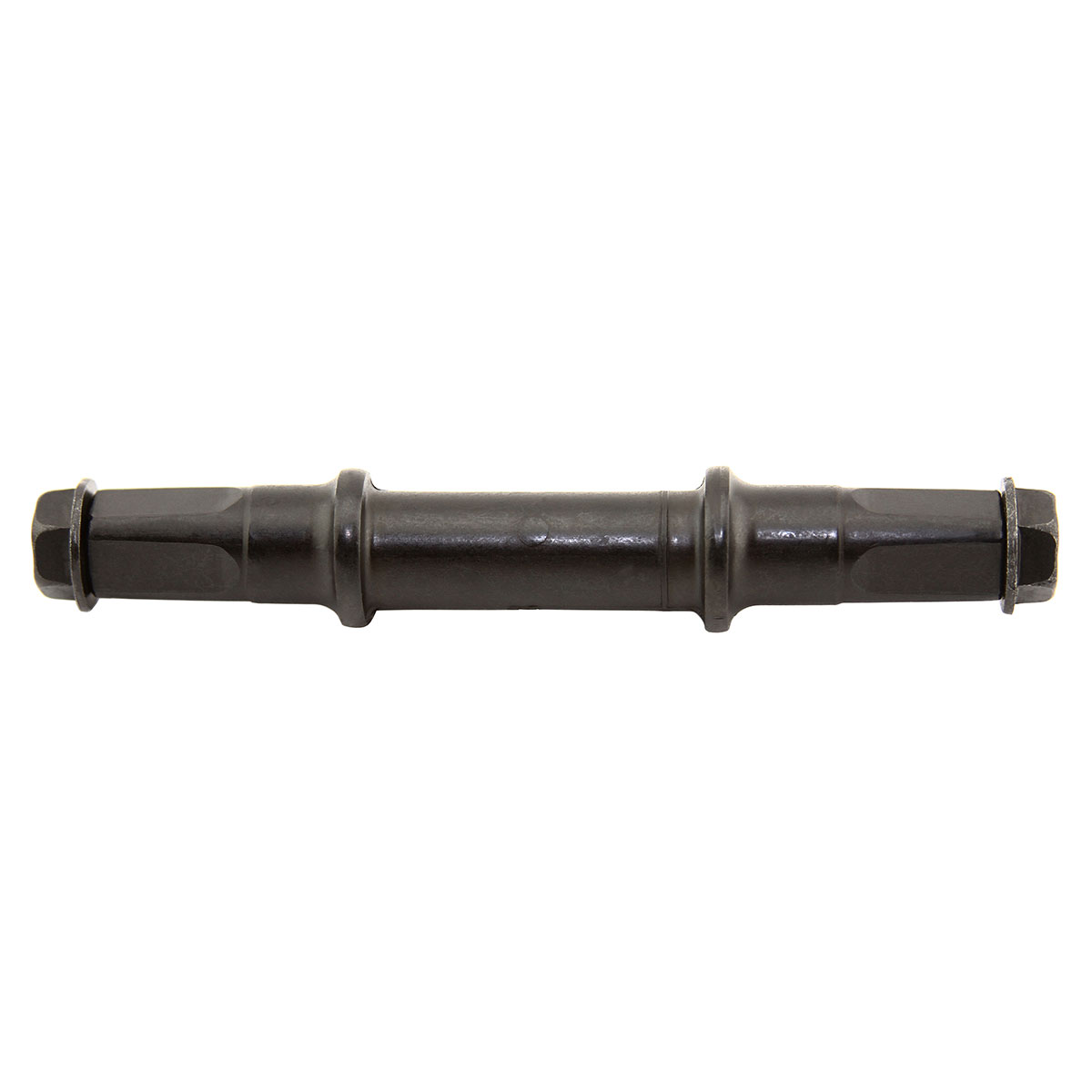 Cotterless B.B Axle Square Bolt Style 124.5mm Black.