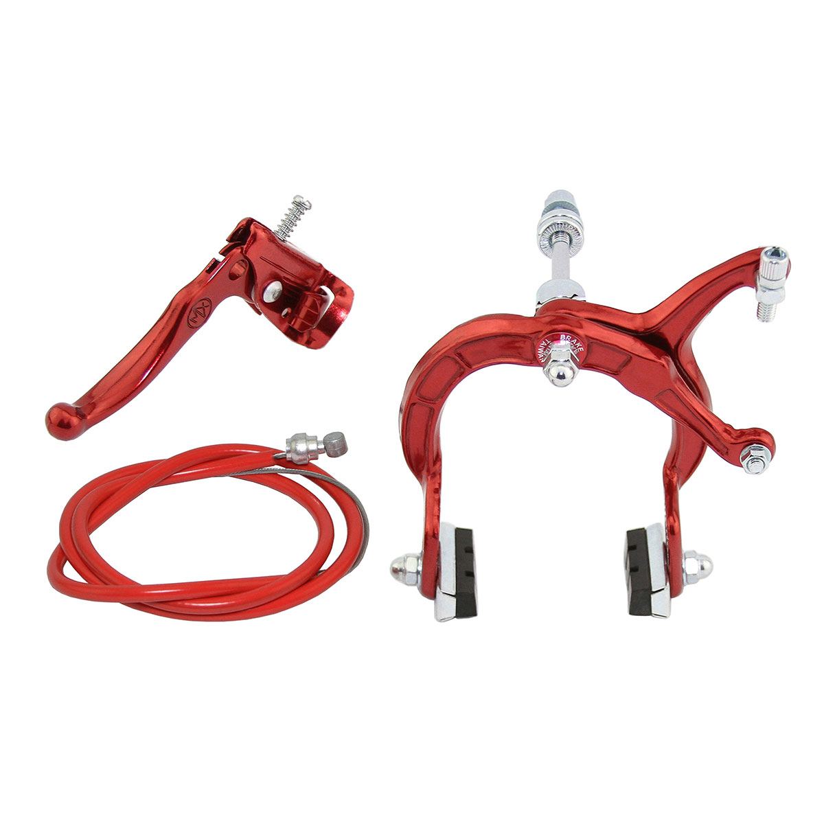 Mx Brake Front Alloy Red.