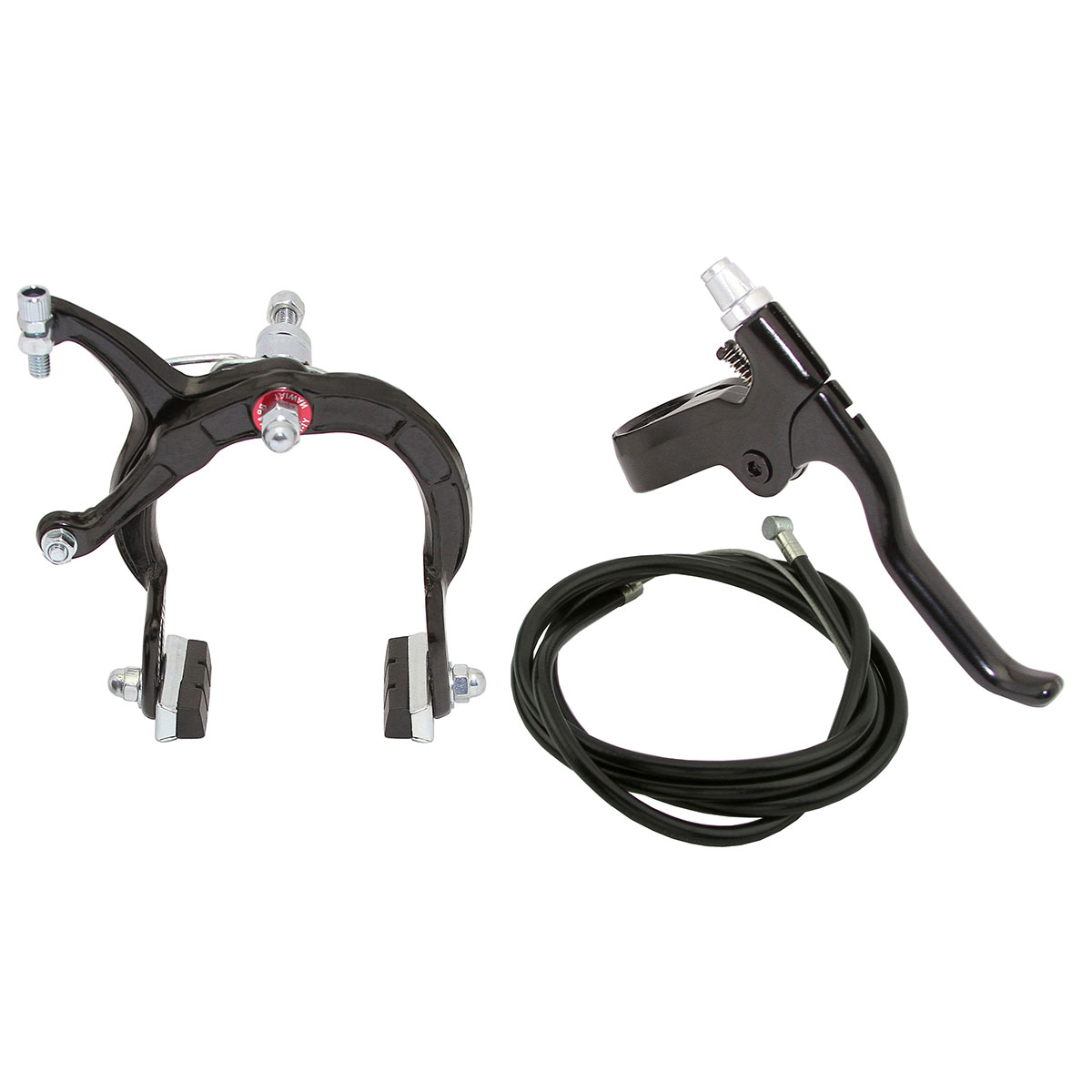 1000a Alloy Brake Rear Black.