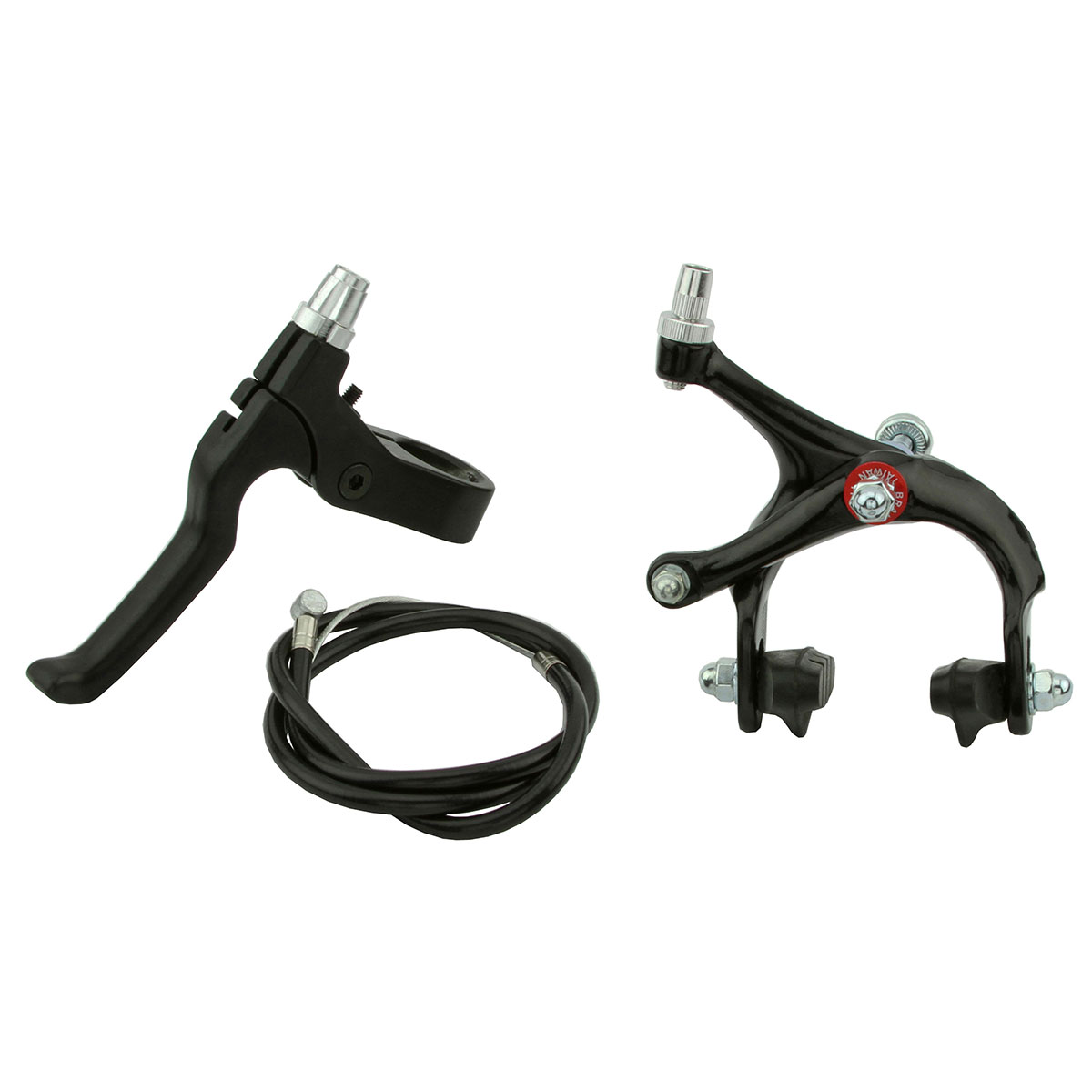 570a Front Alloy Brake Set Black.