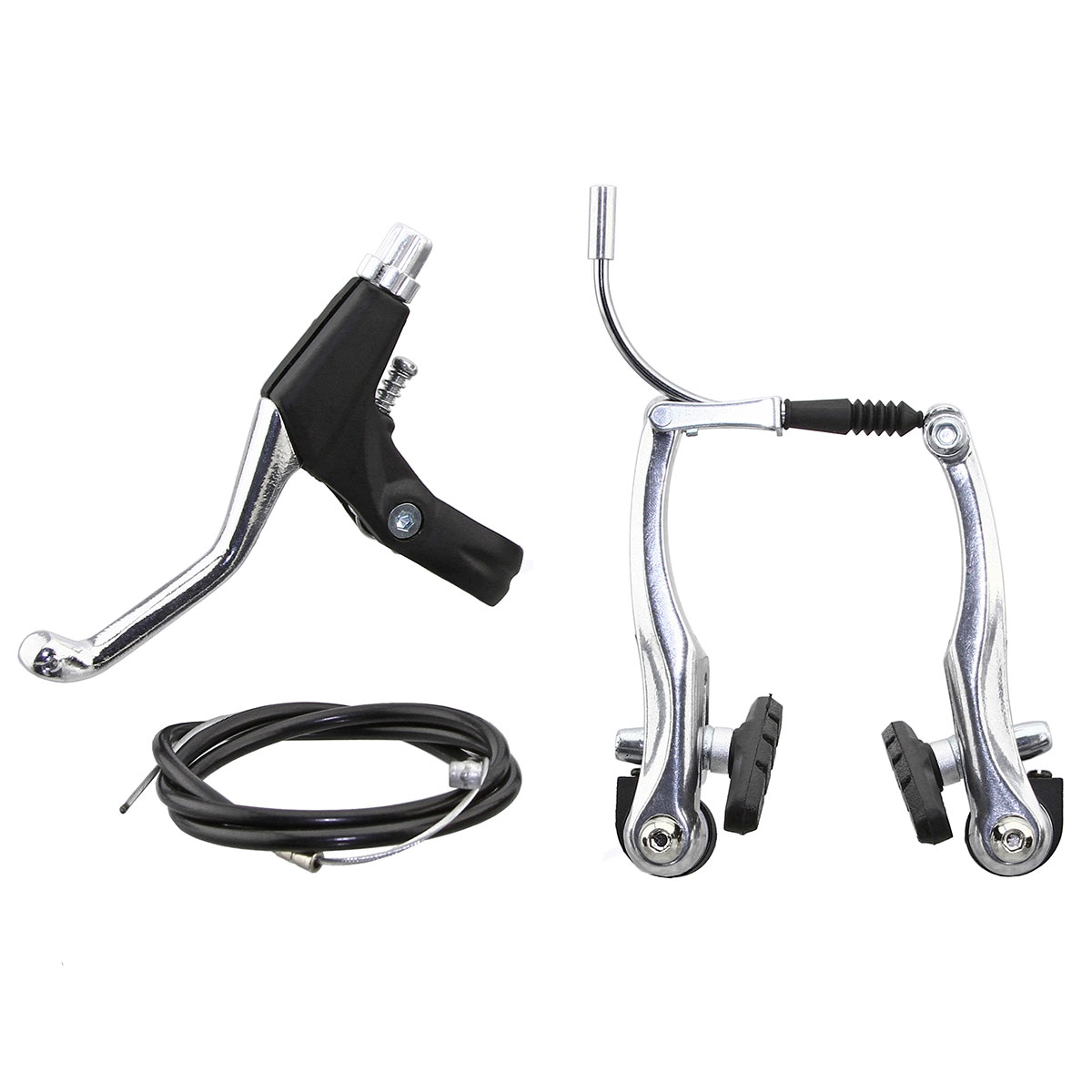 Alloy Front V-Brake W/Lever 408 Chrome.