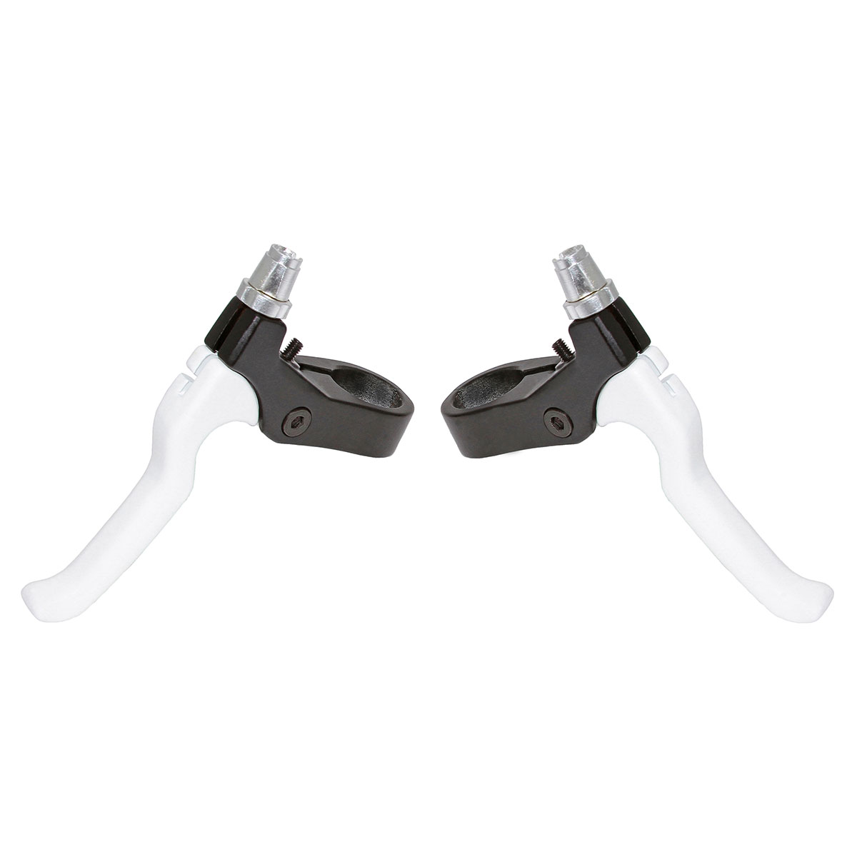408 Alloy Brake Lever Set Black/White.