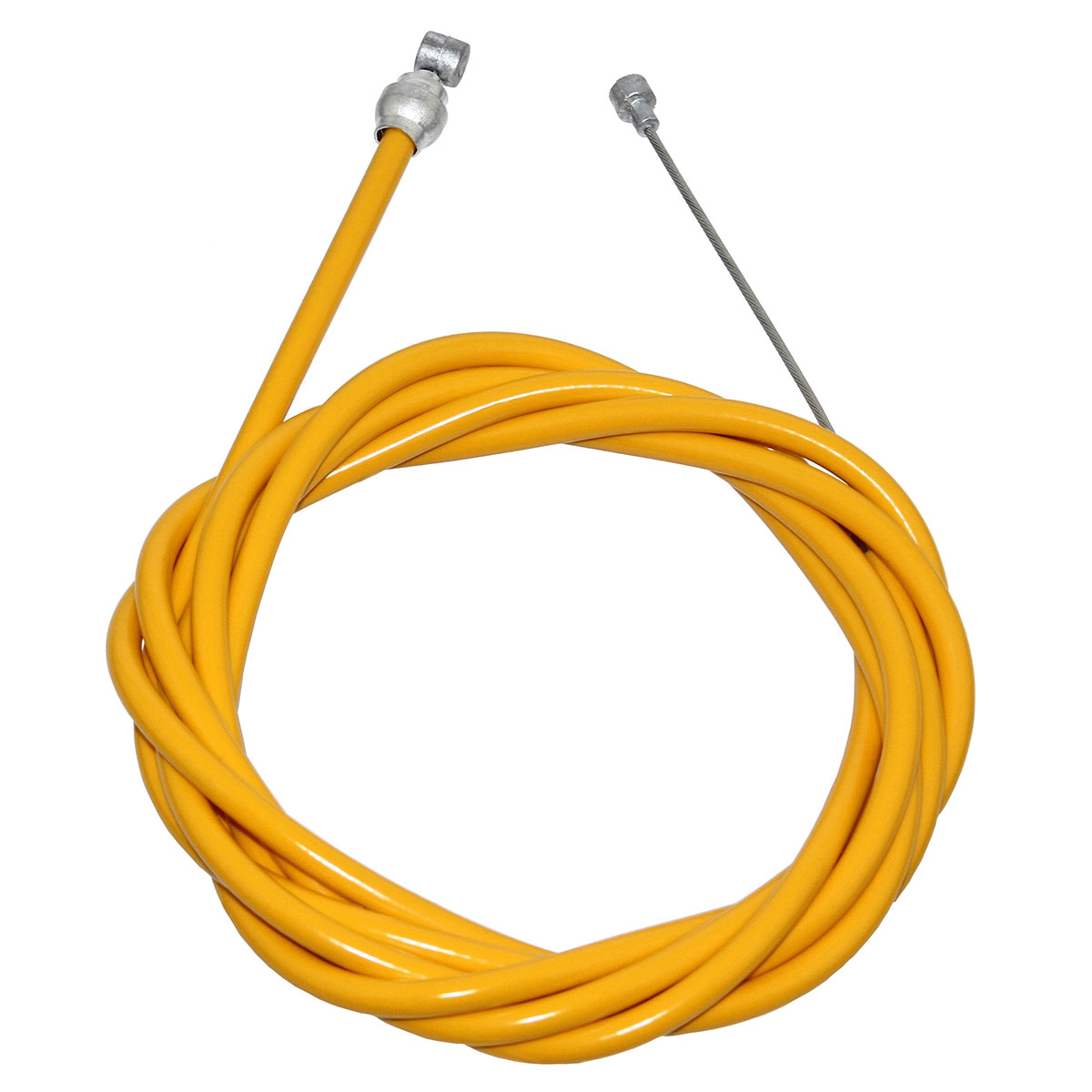 Brake Cable 70/75 w/Liner Yellow.