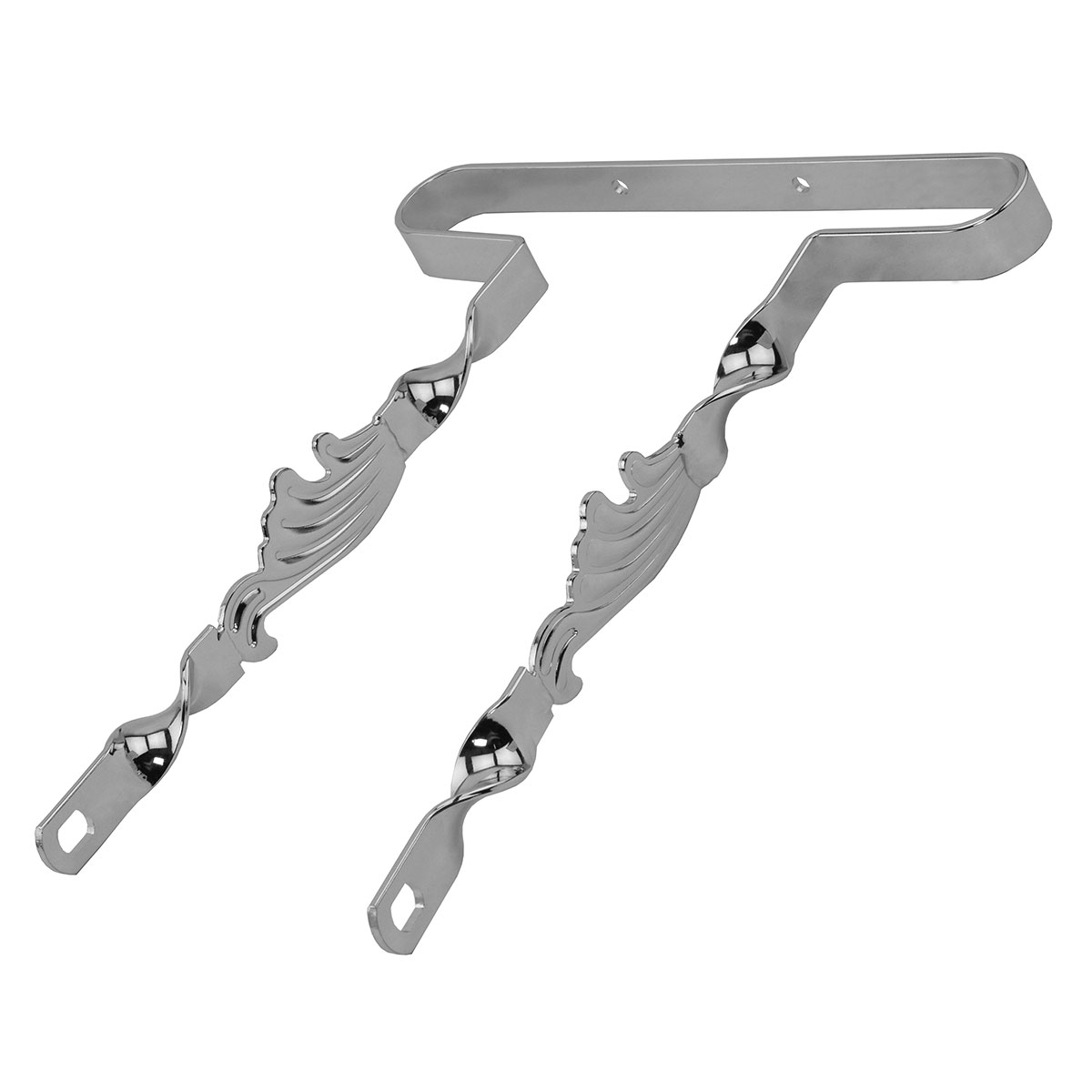 20 Lowrider Wing Twisted Bumper Front/Rear Chrome.