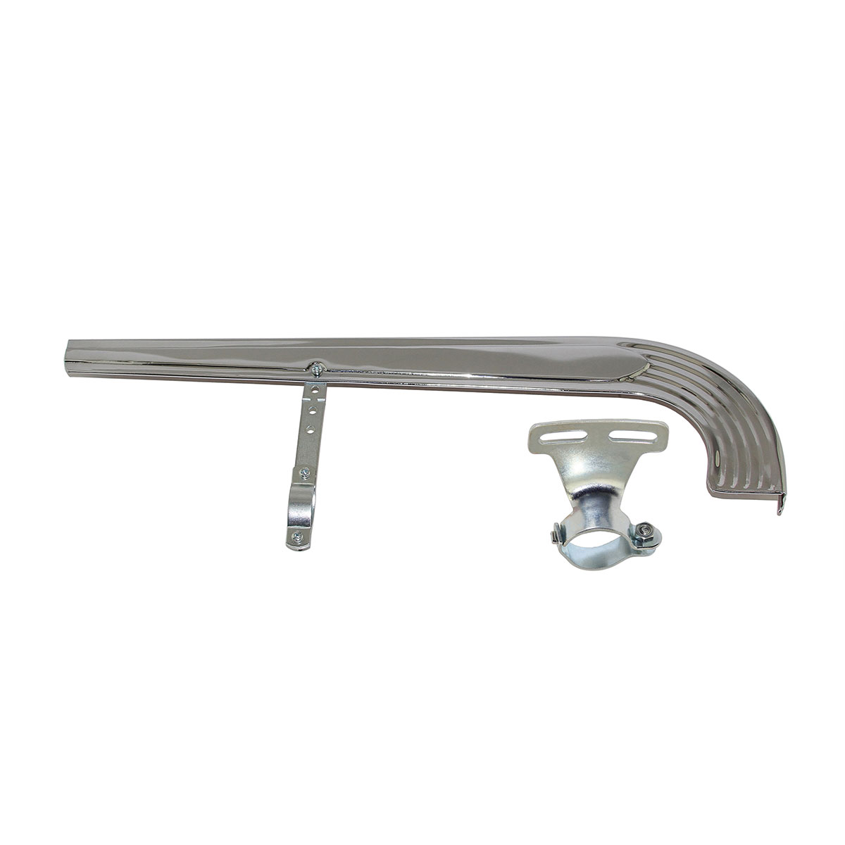 20 Lowrider Chain Guard W/Line Adjustable Chrome.