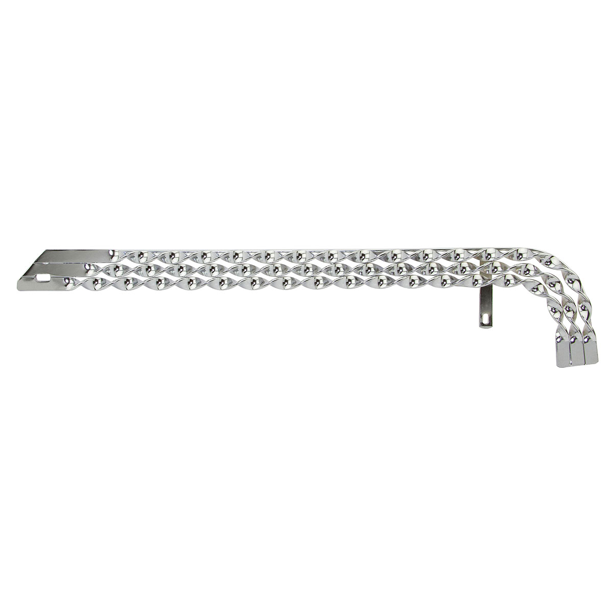26 Lowrider Triple Flat Twisted Chain Guard Chrome.