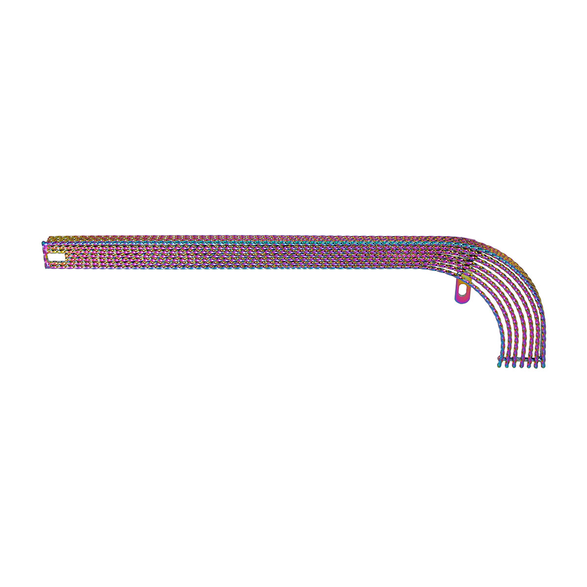 20 Lowrider Lucky 7 Twisted Chain Guard Oil Slick.