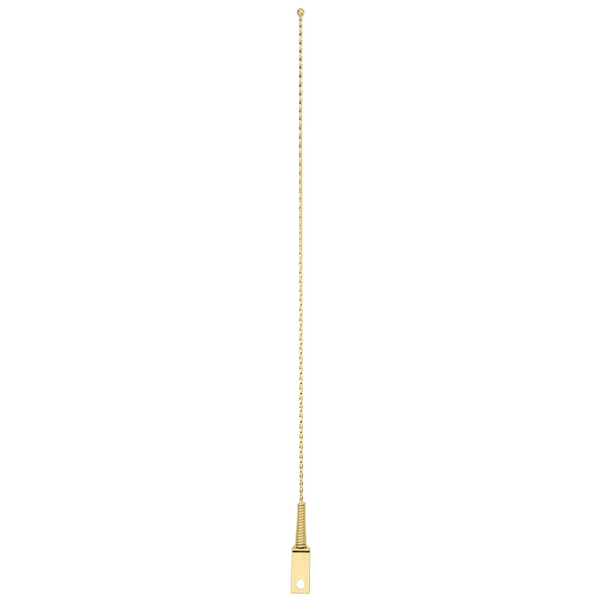 Lowrider Twisted Antenna Gold.