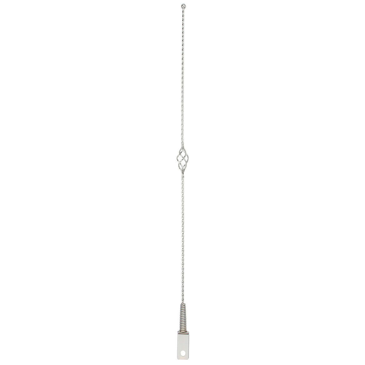 Lowrider Cage Twisted Antenna Chrome.