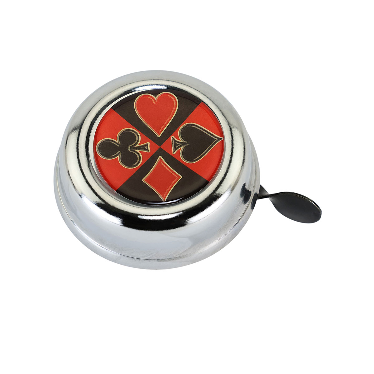 Bicycle Bell Suits 646 Chrome.