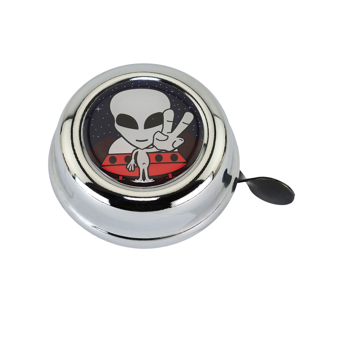 Bicycle Bell Alien 658 Chrome.