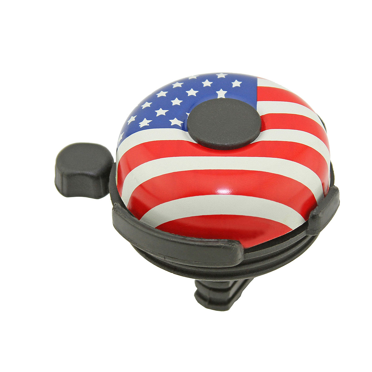 Big American Flag Bicycle Bell Chrome.