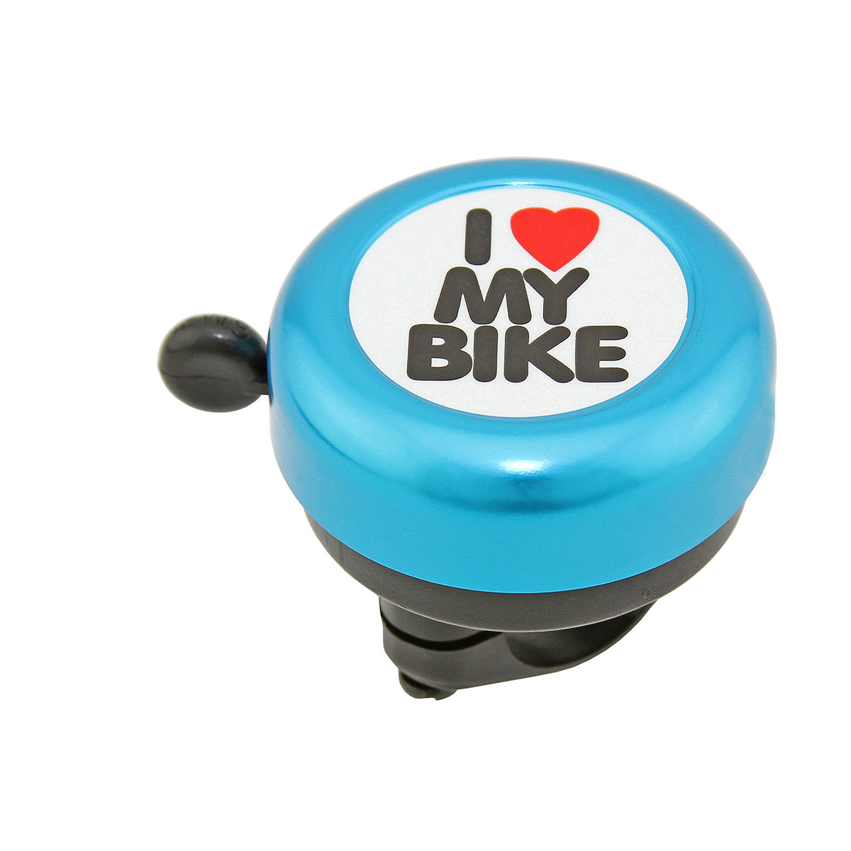 I Love My Bike Bell Blue.