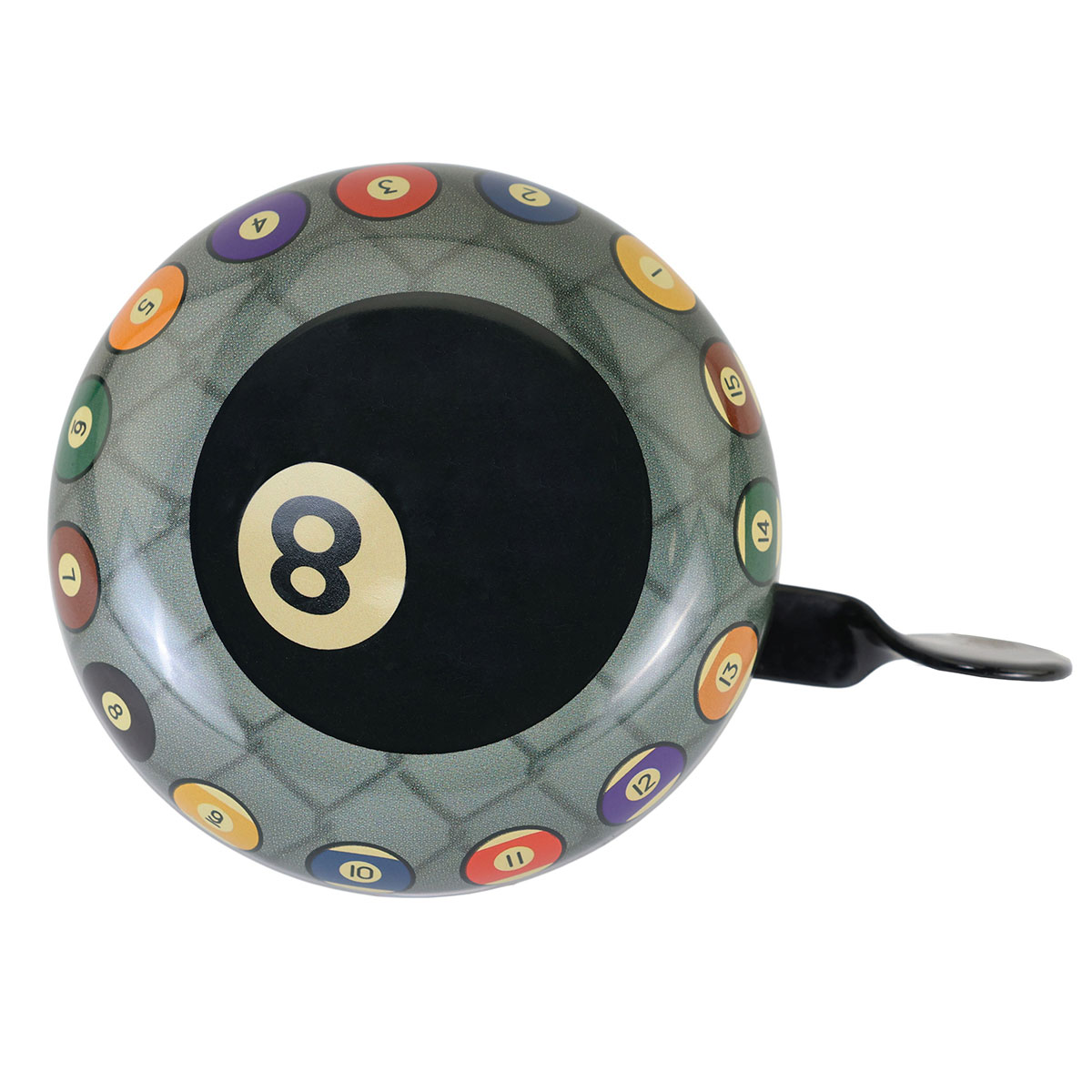 Ding Dong Bicycle Bell 8-Ball 80mm.