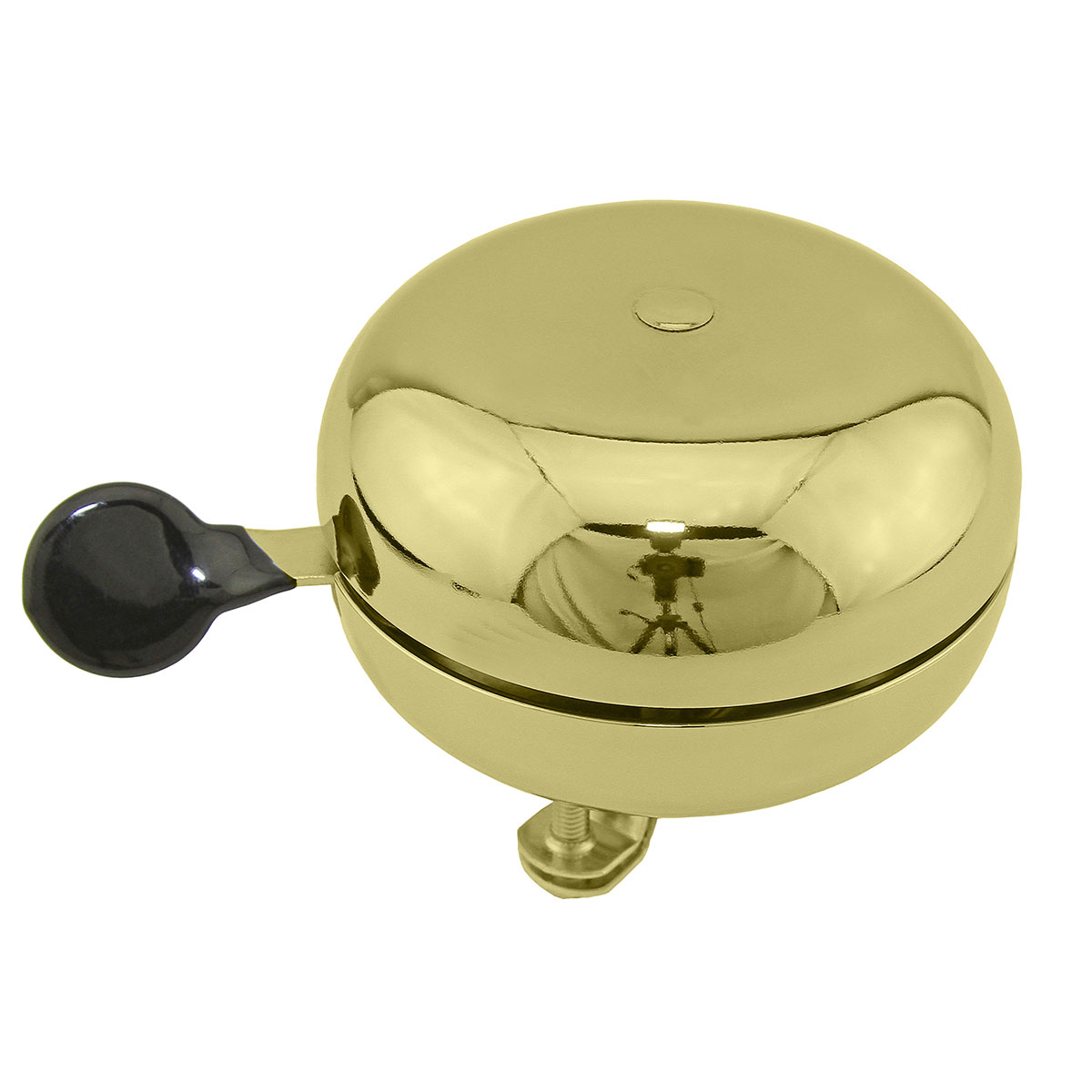 Ding Dong Bicycle Bell 80mm Gold.
