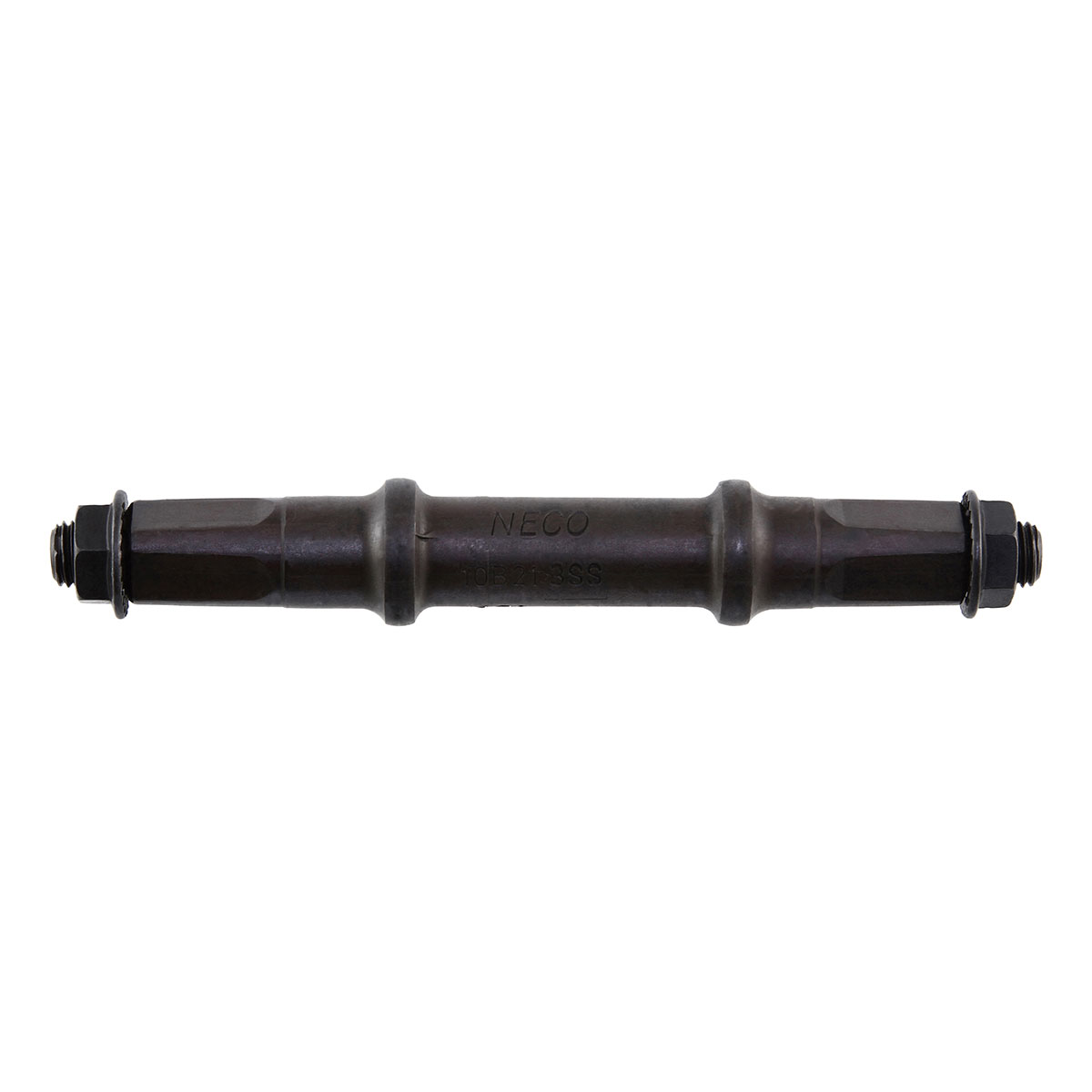 Cotterless B.B Axle Square Nut Style 121.5mm Black.