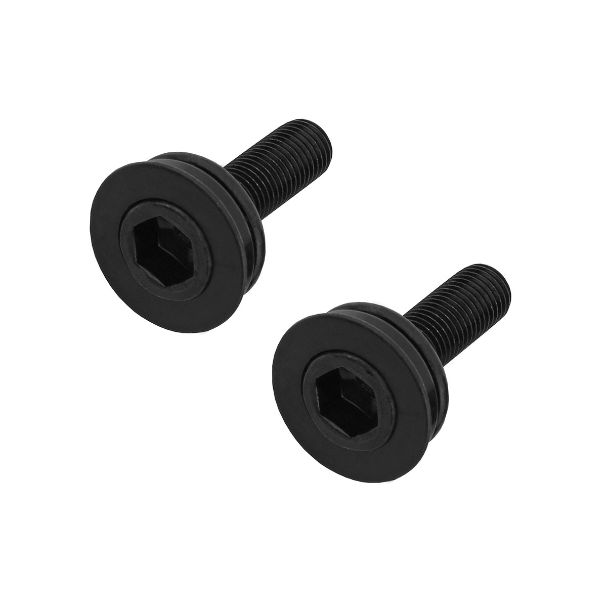 Bolt Axle Crank M8XP1.0XL25mm C8G-BB8AA T-16 Black.