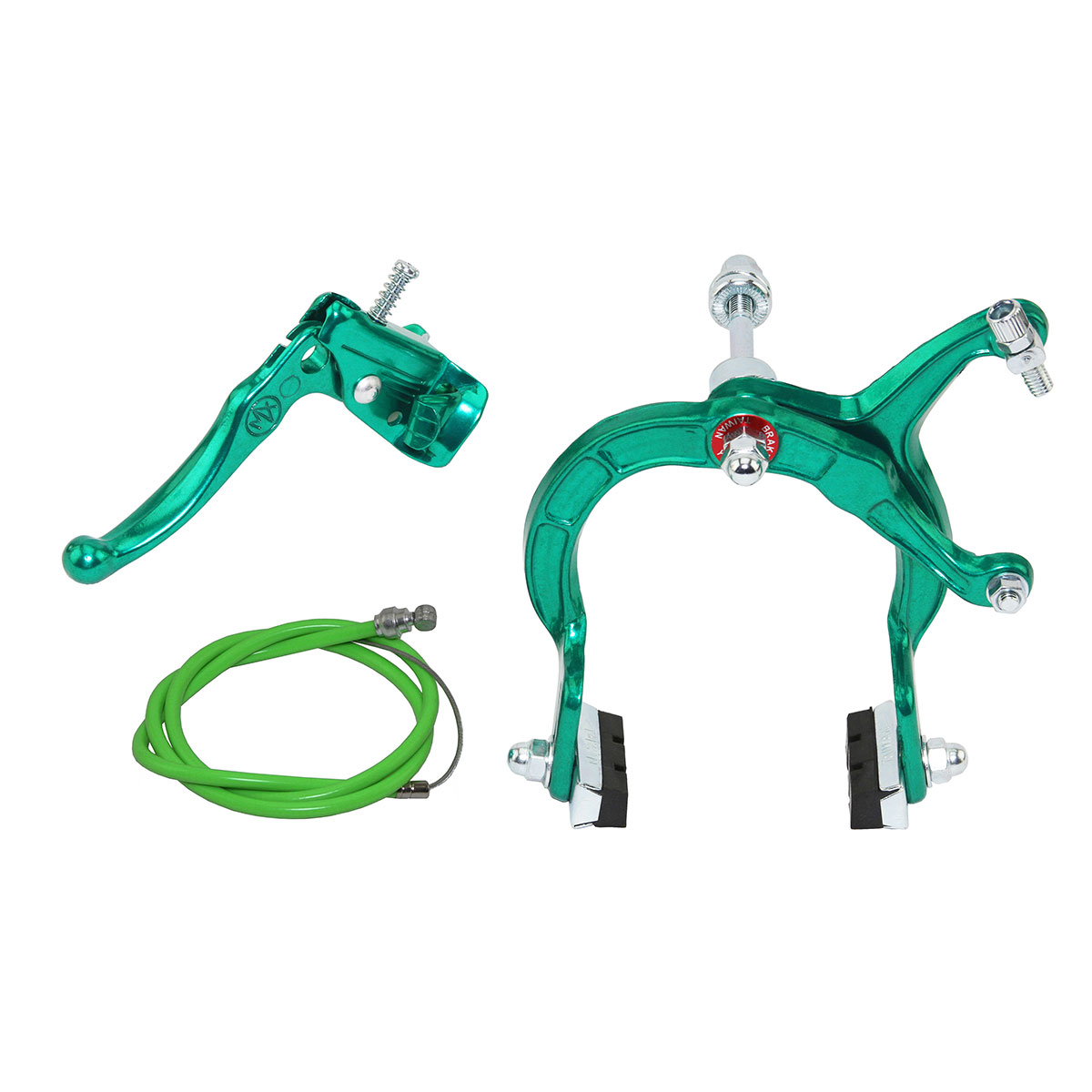 Mx Brake Front Alloy Green.