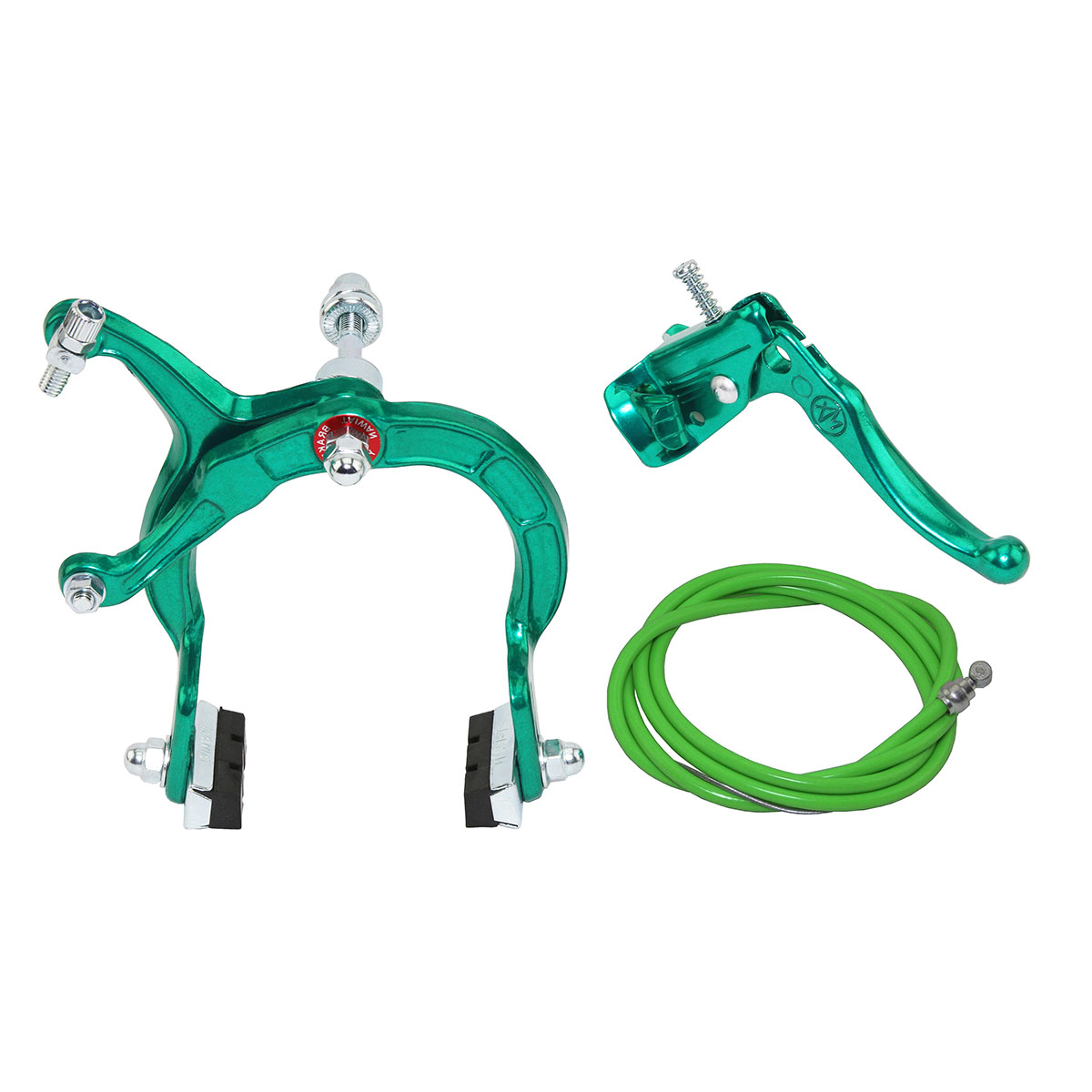 Mx Brake Rear Alloy Green.