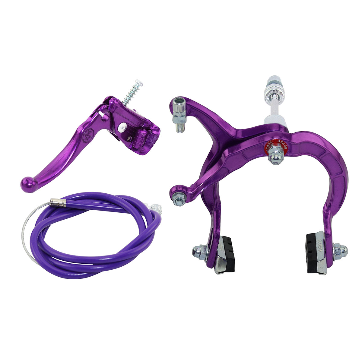 Mx Brake Front Alloy Purple.