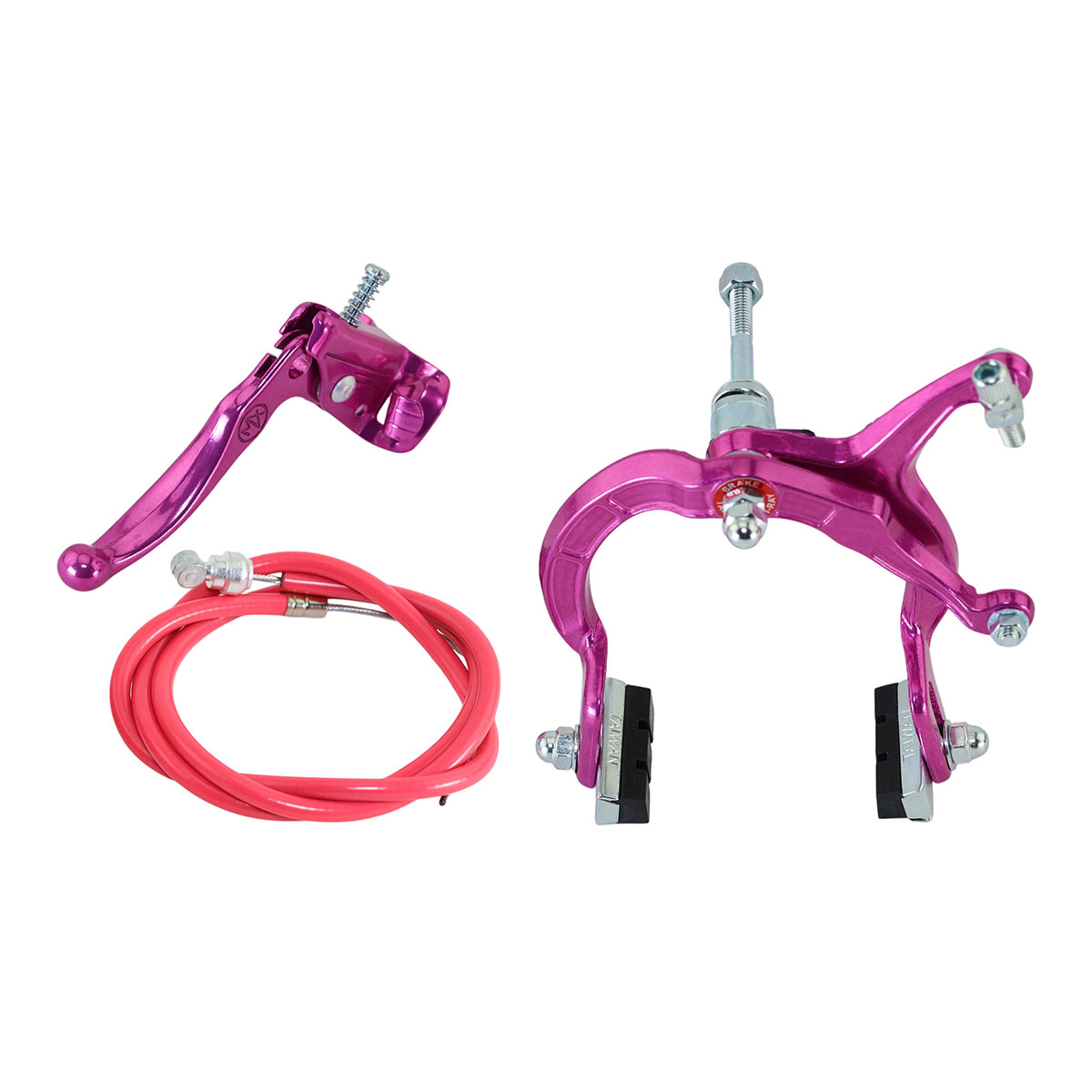 Mx Brake Front Alloy Pink.