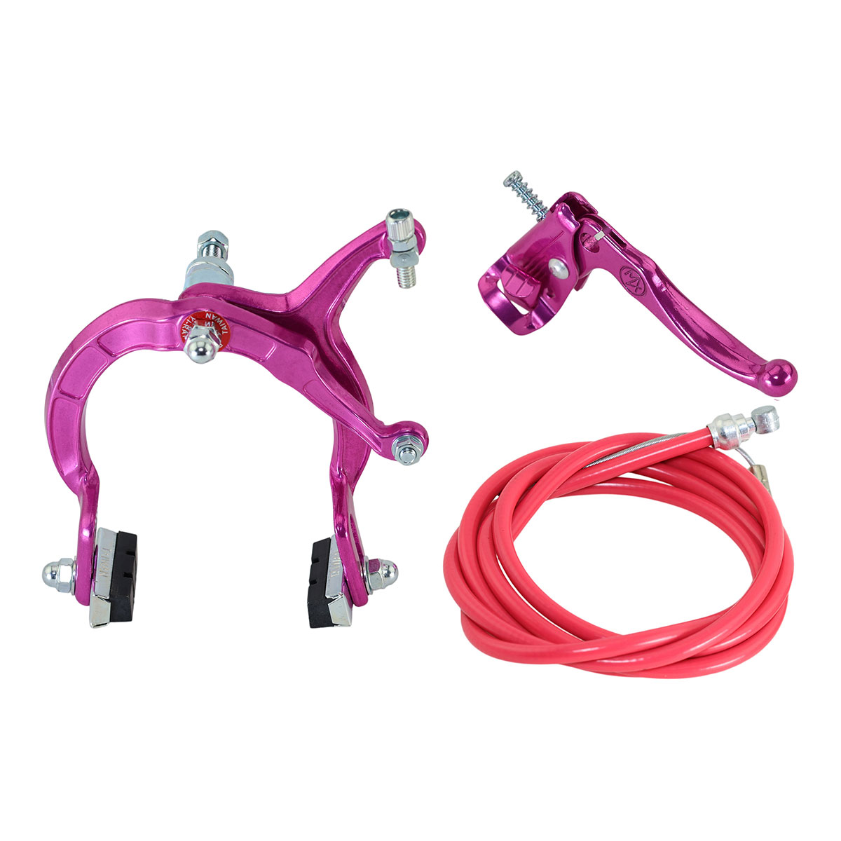 Mx Brake Rear Alloy Pink.