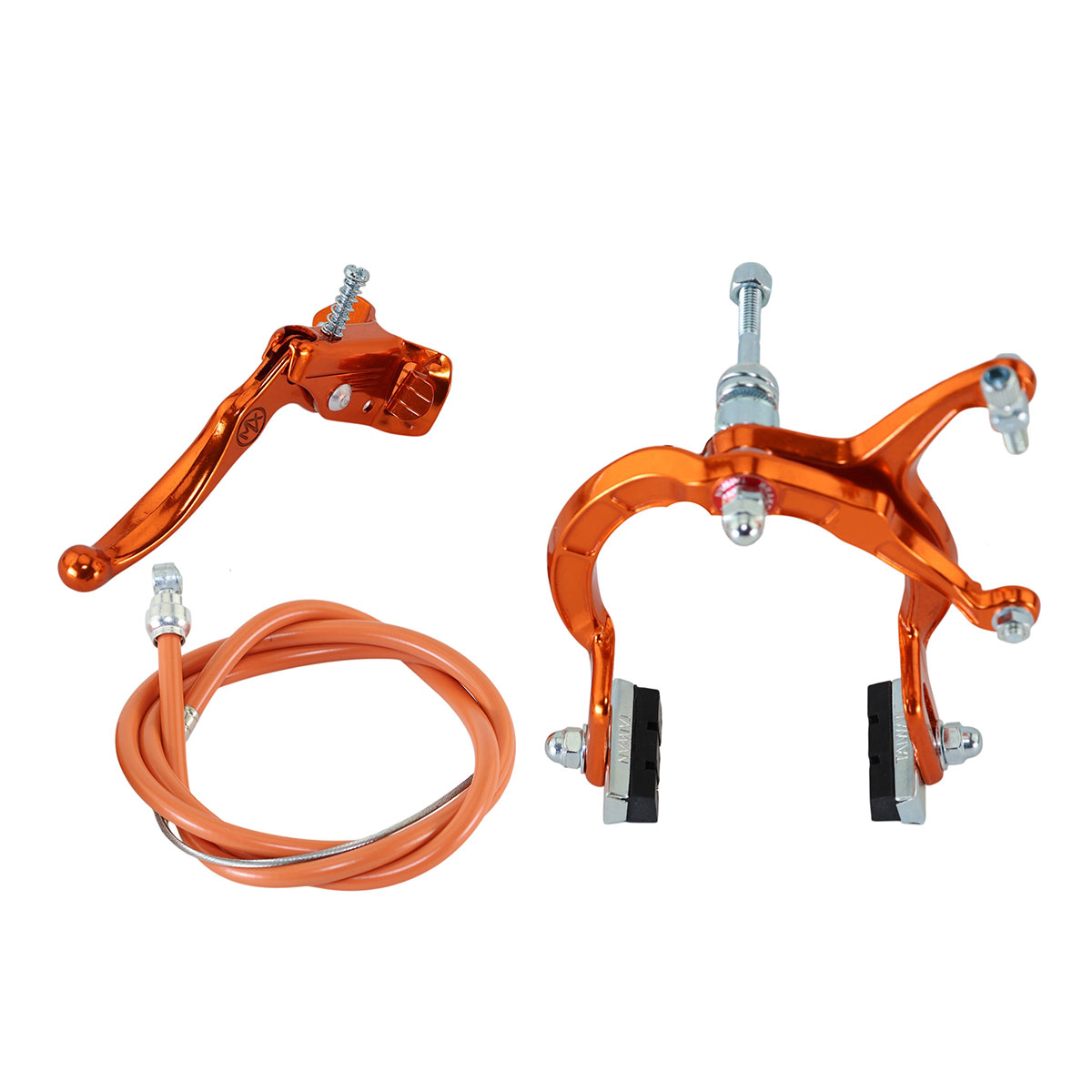 Mx Brake Front Alloy Orange.