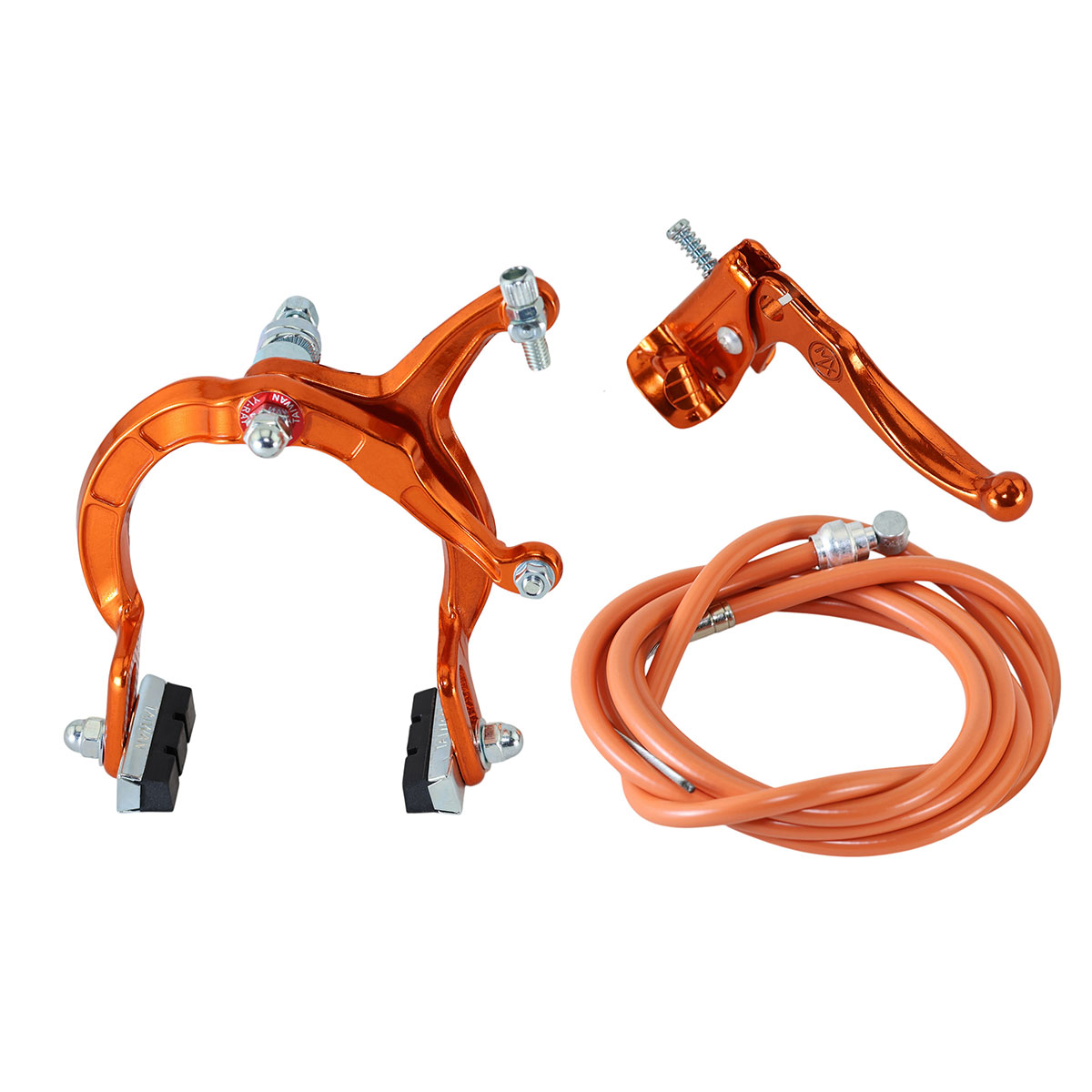 Mx Brake Rear Alloy Orange.