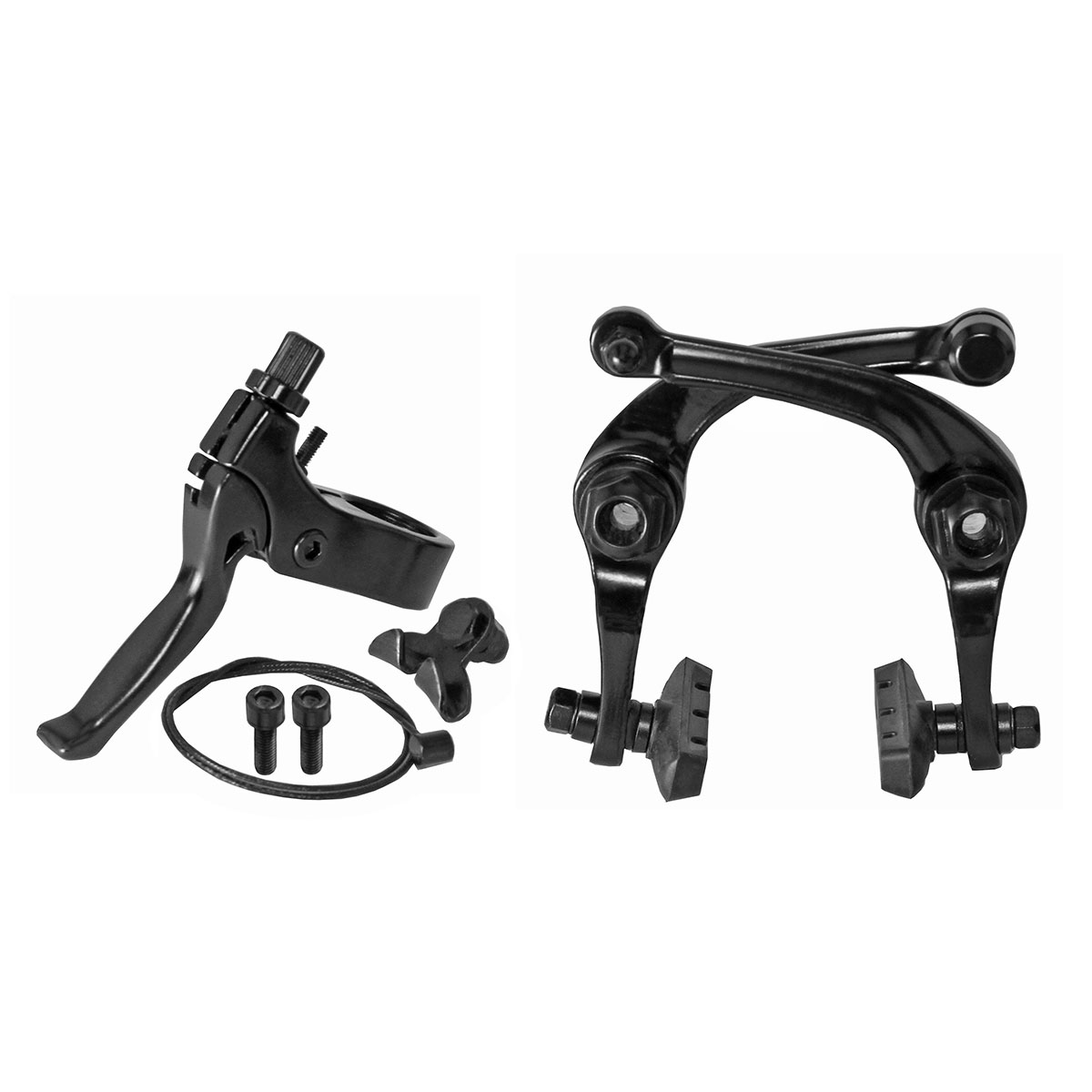 U Brake Front Alloy Black.