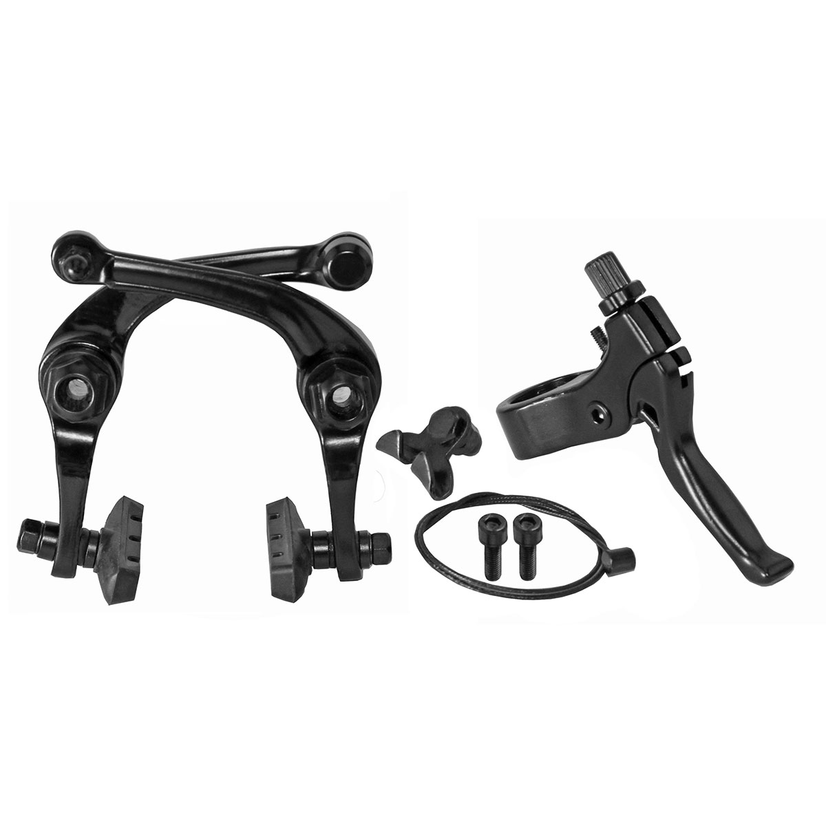 U Brake Rear Alloy Black.