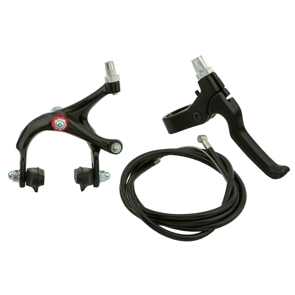 570a Rear Alloy Brake Set Black.
