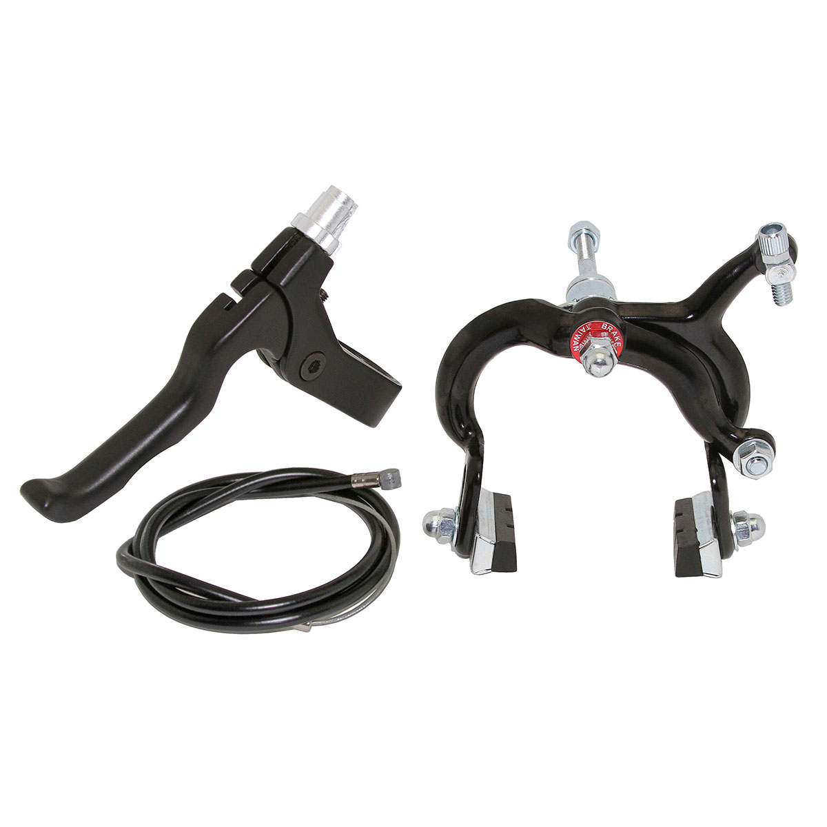 730 Front Alloy Brake Set Black.
