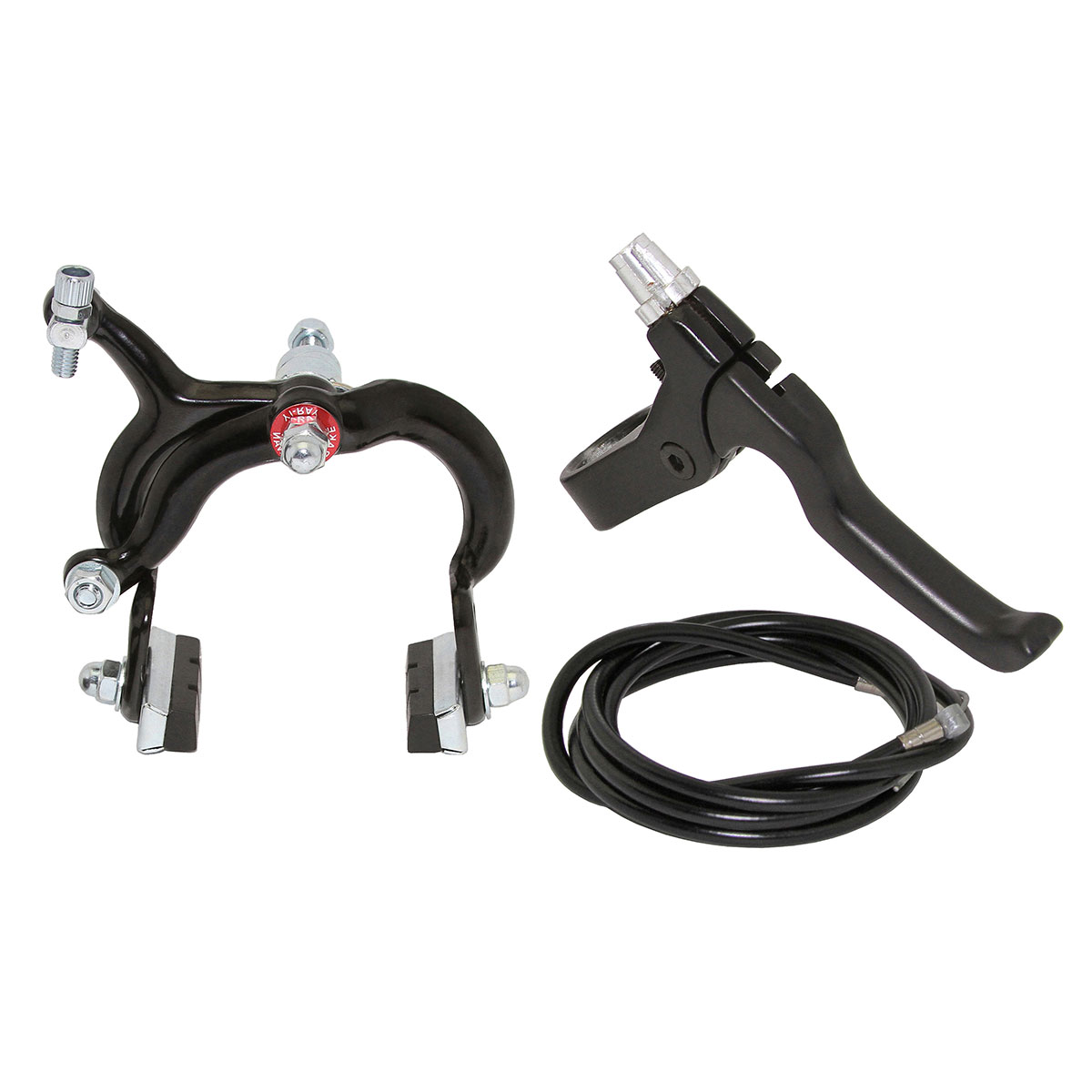 730 Rear Alloy Brake Set Black.