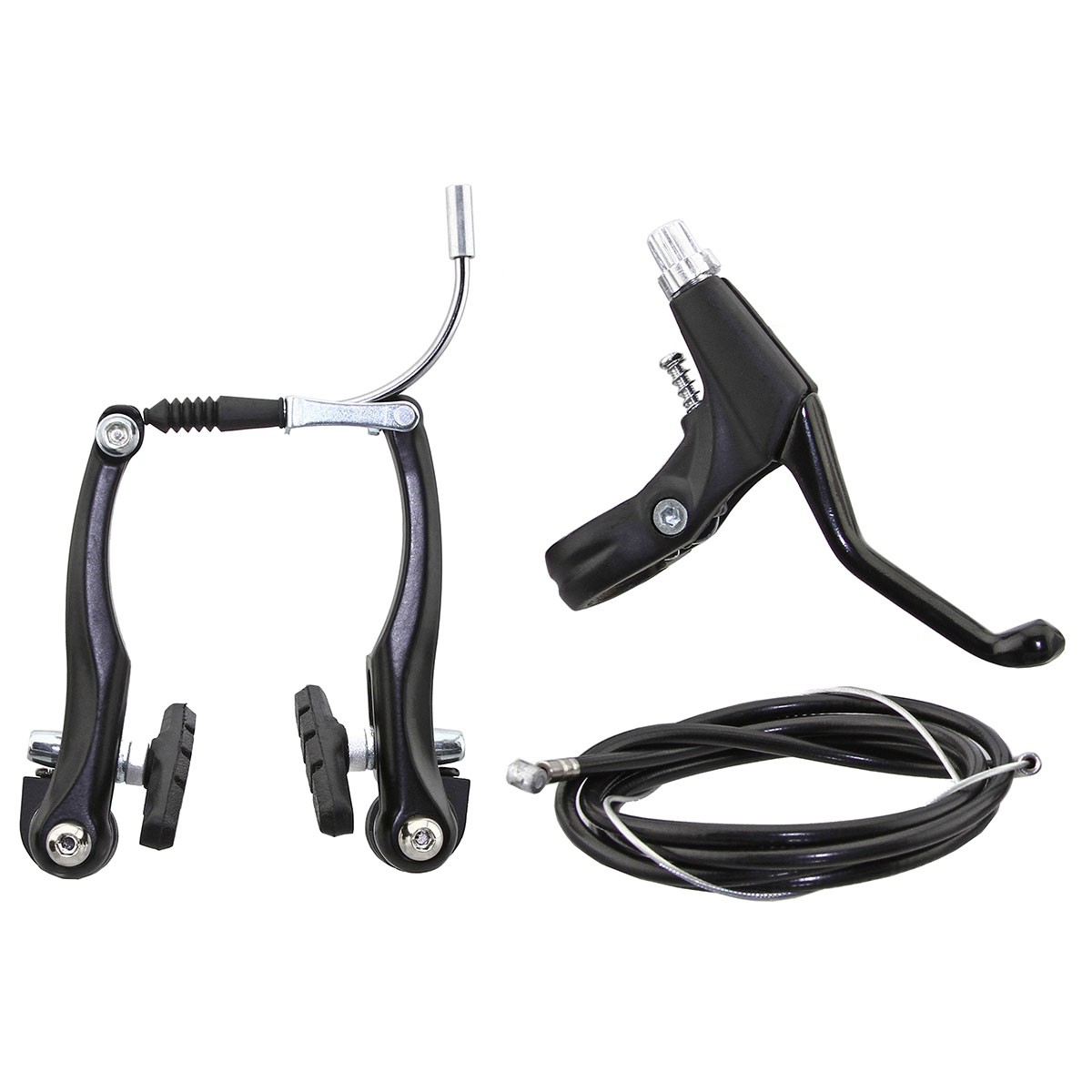 Alloy Rear V-Brake W/Lever 408 Black.