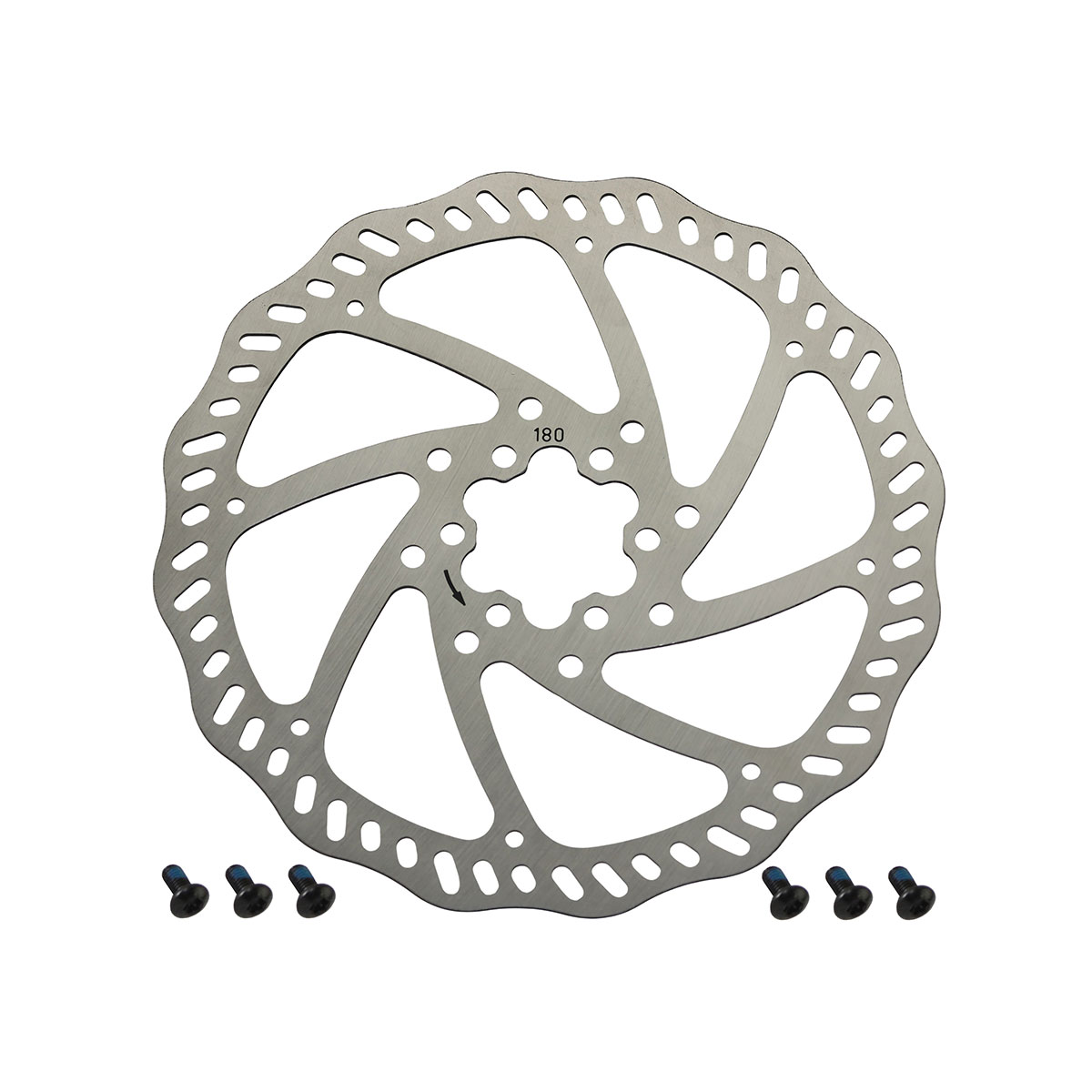 Disk Brake Rotor 180mm-1.8mm C-80 Chrome.