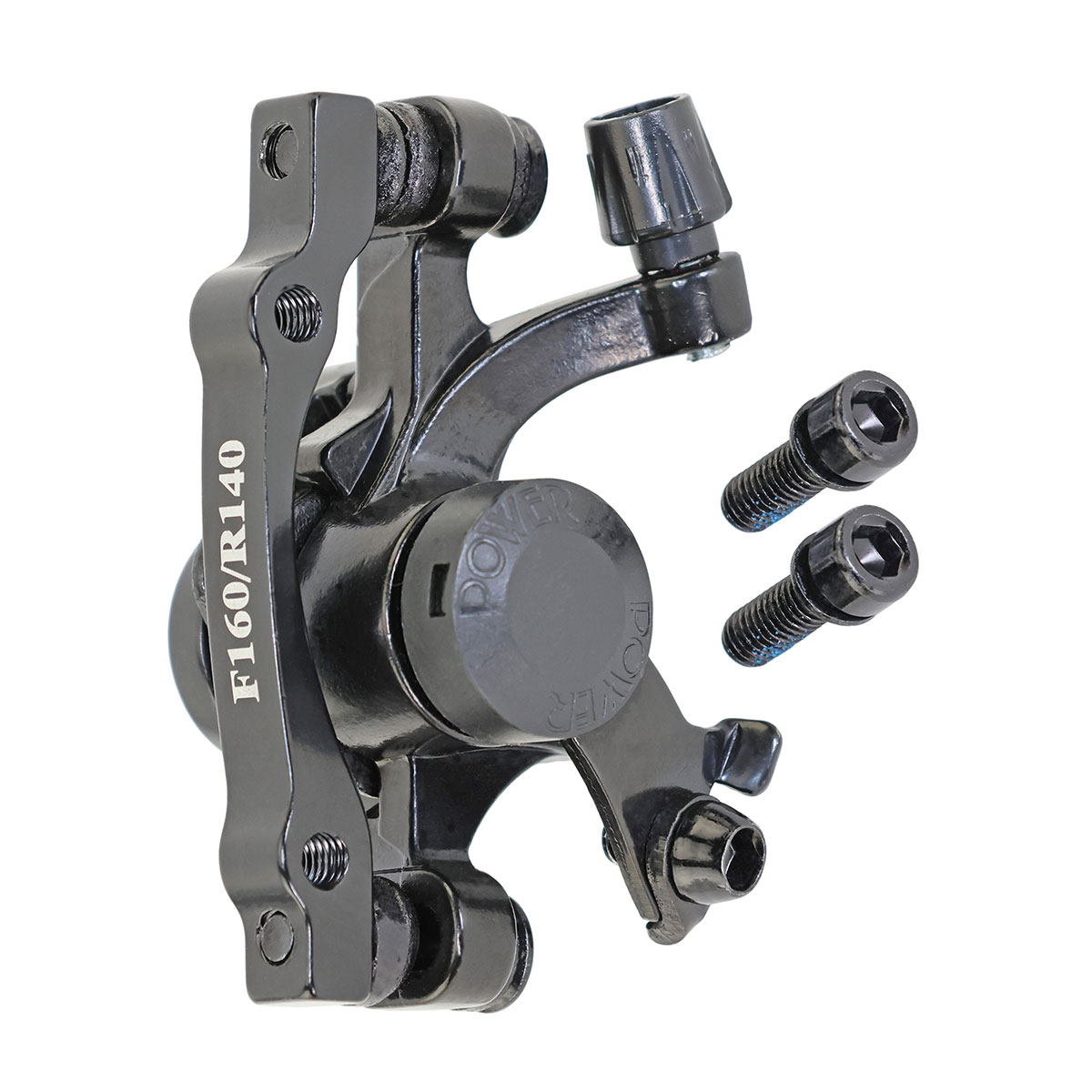 Mechanical Disk Brake Front-160/Rear-140 Black.