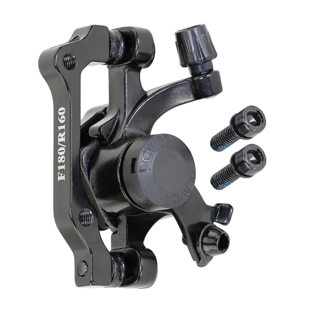 Mechanical Disk Brake Front-180/Rear-160 Black.