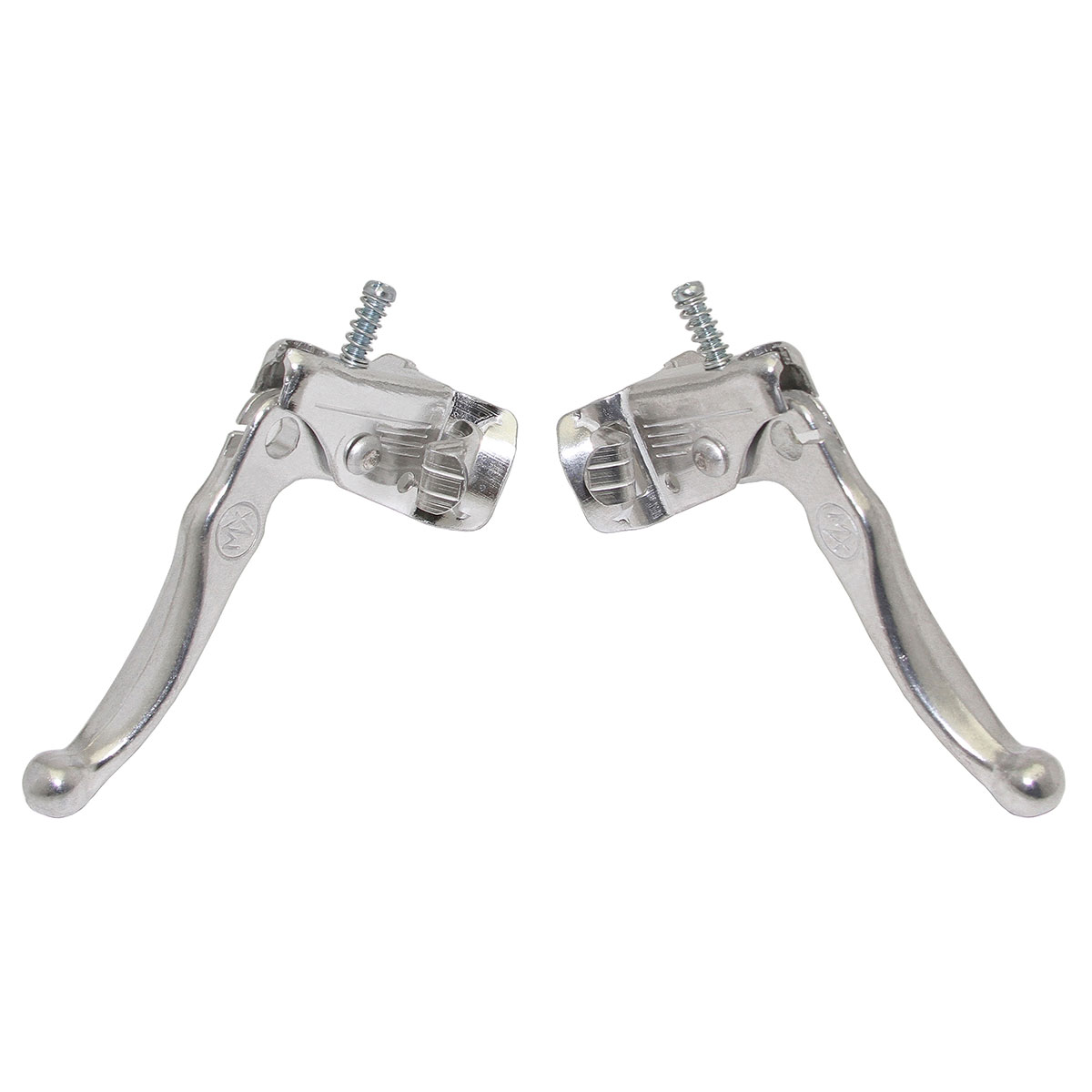 Mx Alloy Brake Lever Set Chrome.