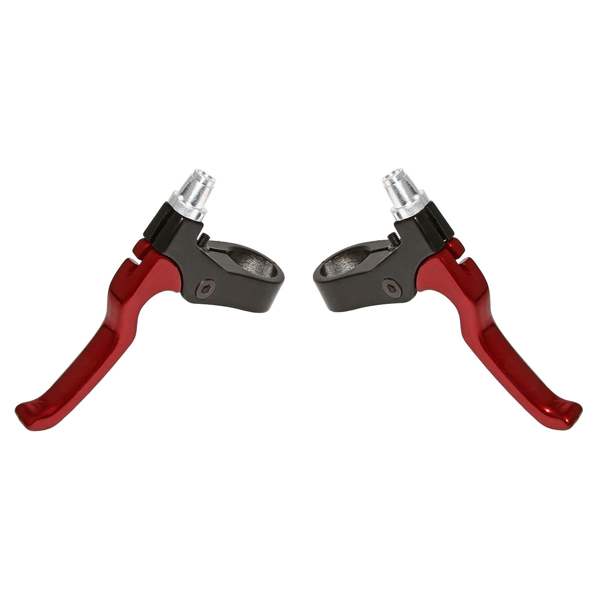 408 Alloy Brake Lever Set Black/Red.