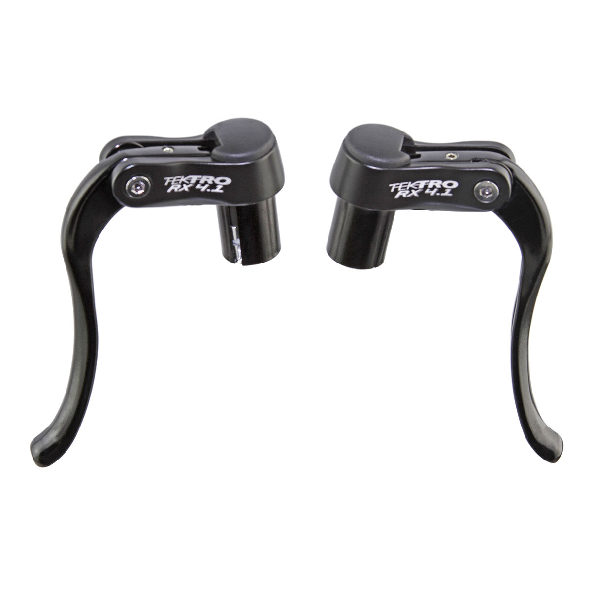 Bar End Alloy Brake Lever Set Tktro Black.