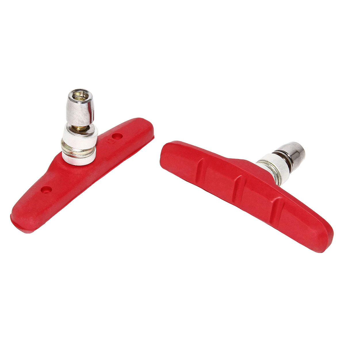 70mm Brake Shoes W/Nut Red.