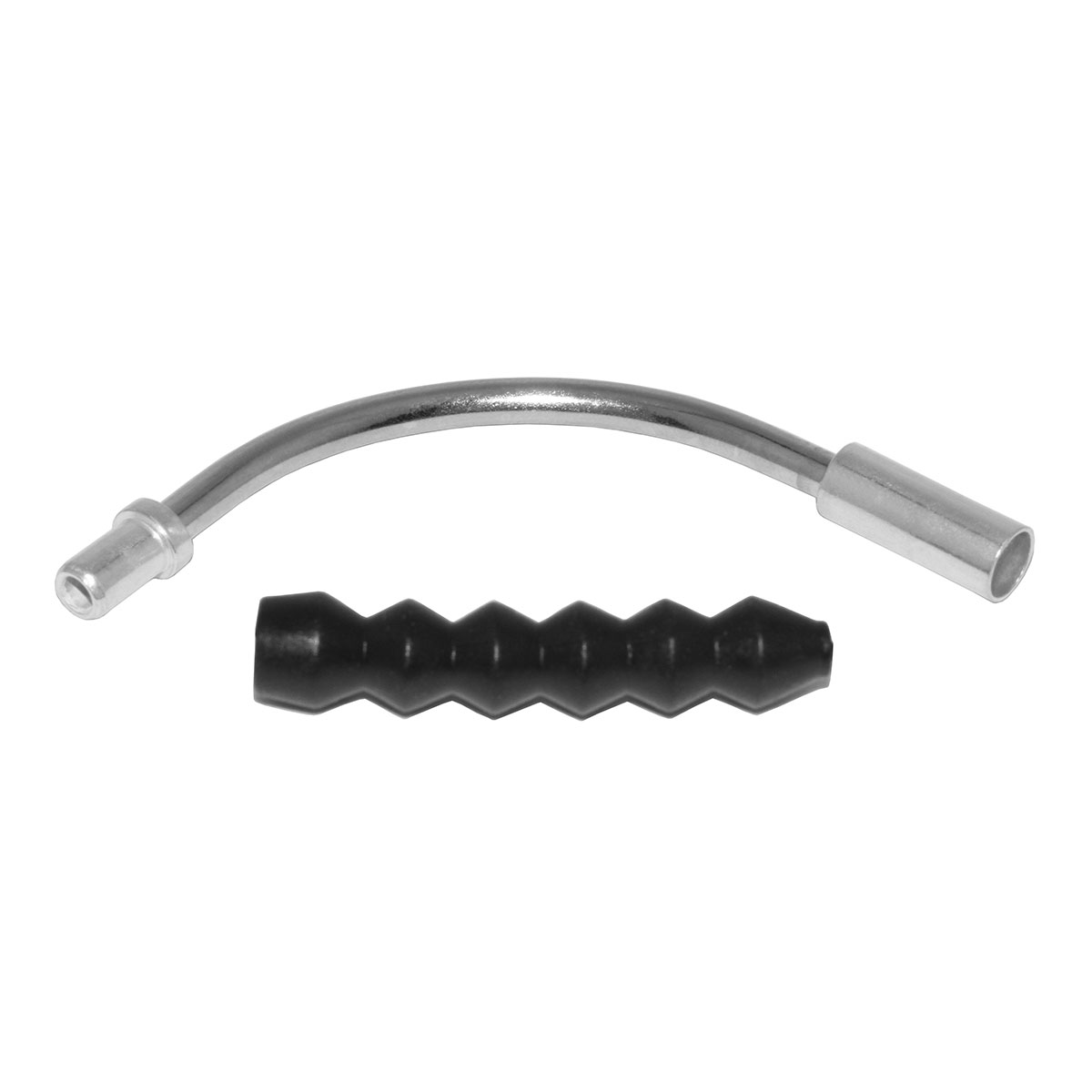 V-Brake Cable Noodle W/Boot 90d Silver.