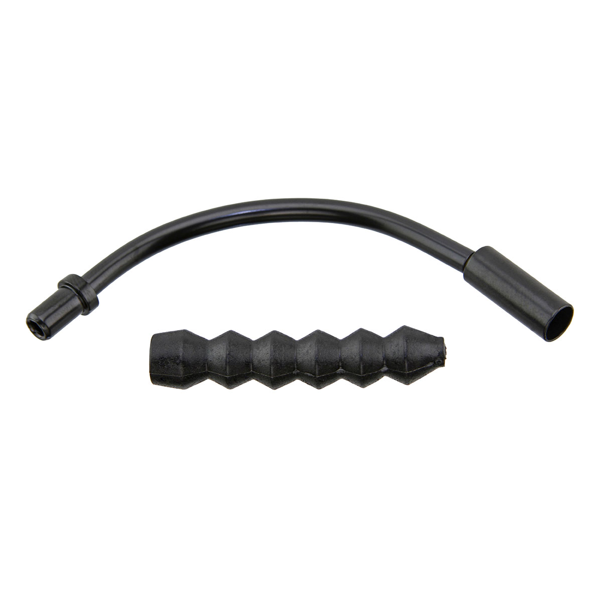 V-Brake Cable Noodle W/Boot 90d Black.