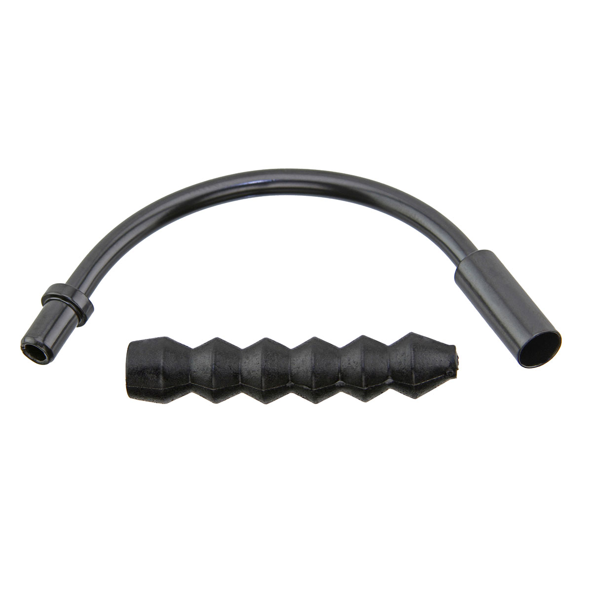 V-Brake Cable Noodle W/Boot 135d Black.