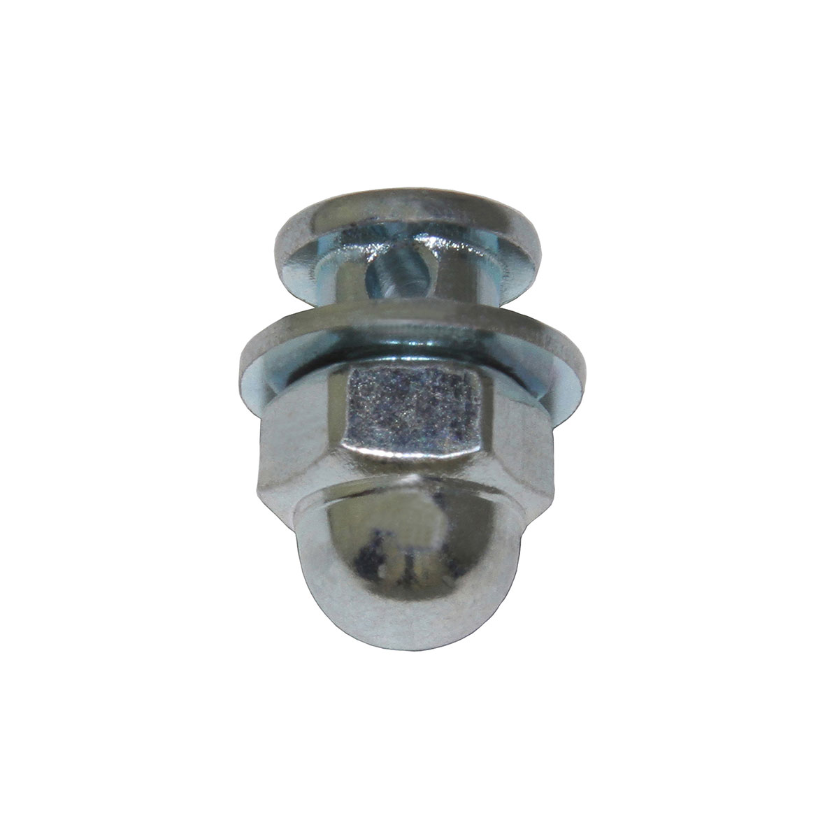 Brake Anchor Bolt/Nut 6mm Chrome.