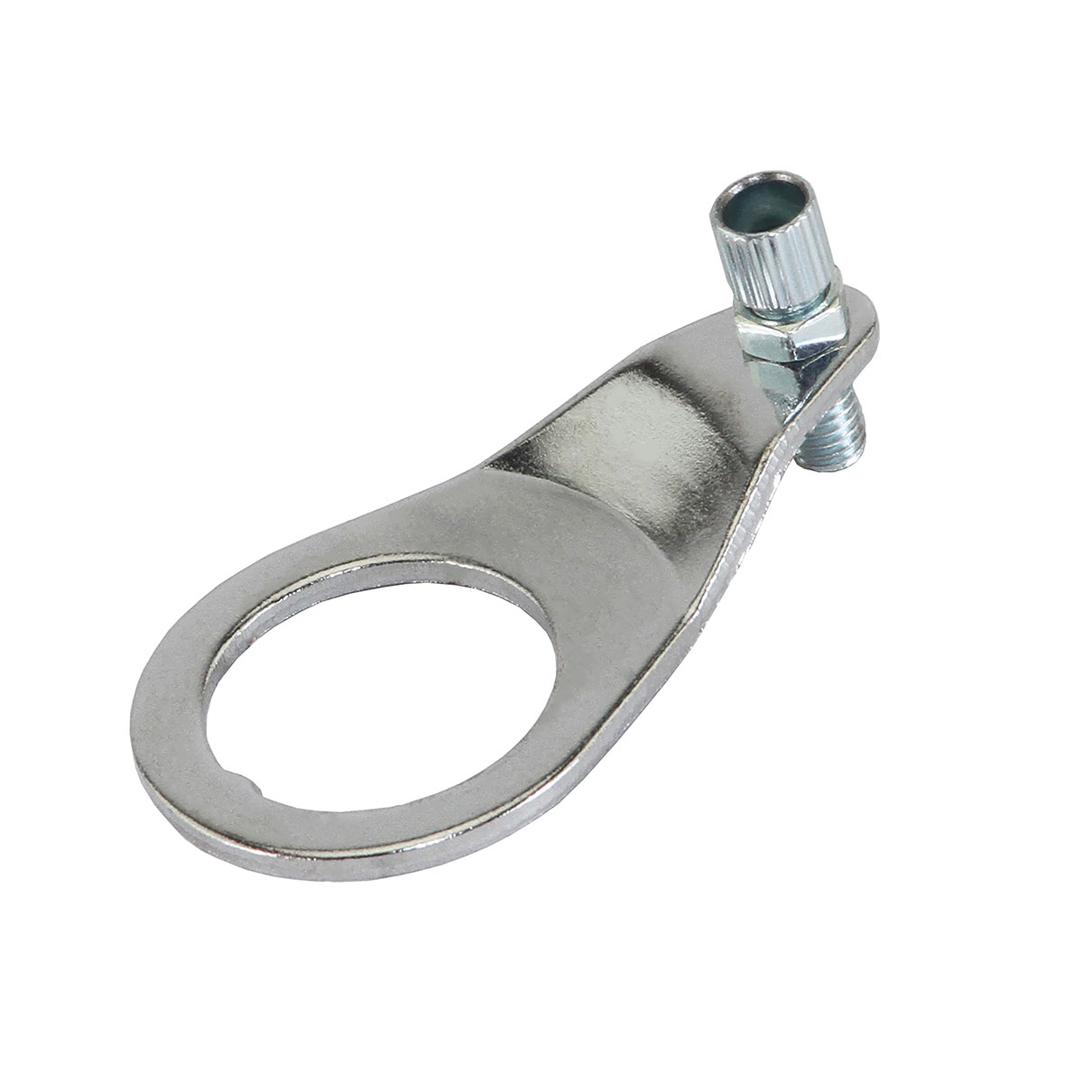 Steel Front Cable Hanger 1 W/Adjuster Chrome.