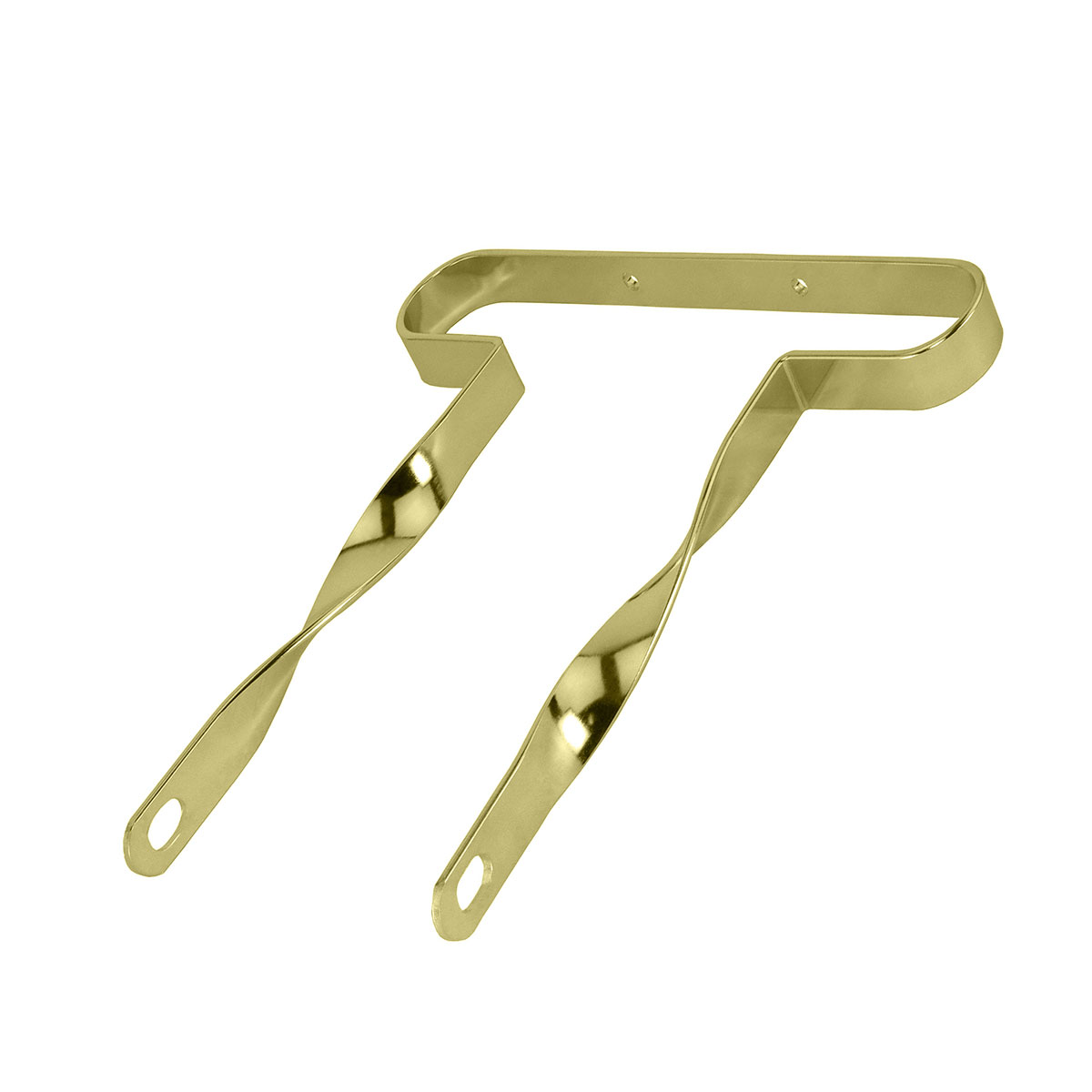 12 Lowrider Flat Twisted Bumper Front/Rear Gold.